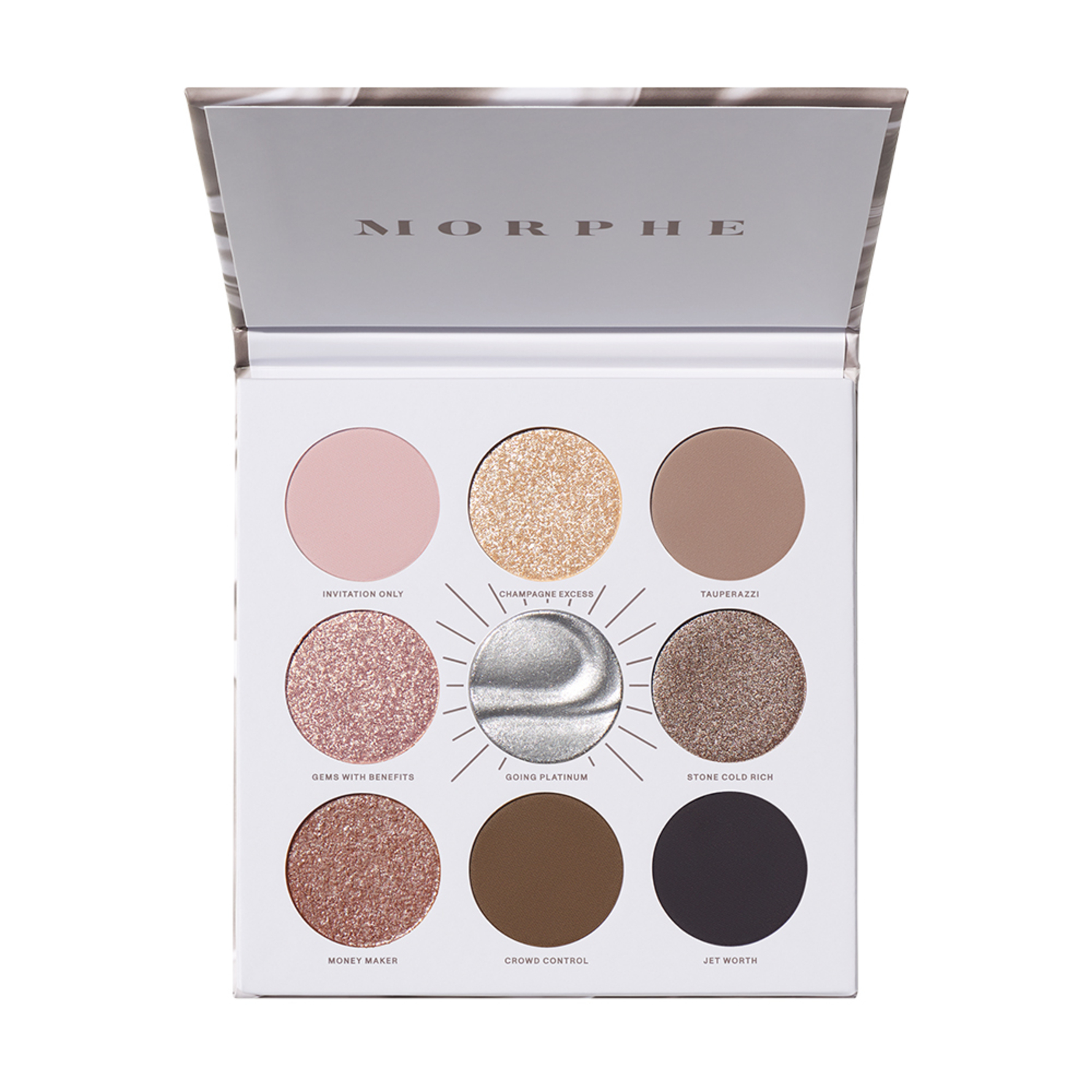 Morphe 9 Pan Rose To Fame Artistry Eye Shadow Palette