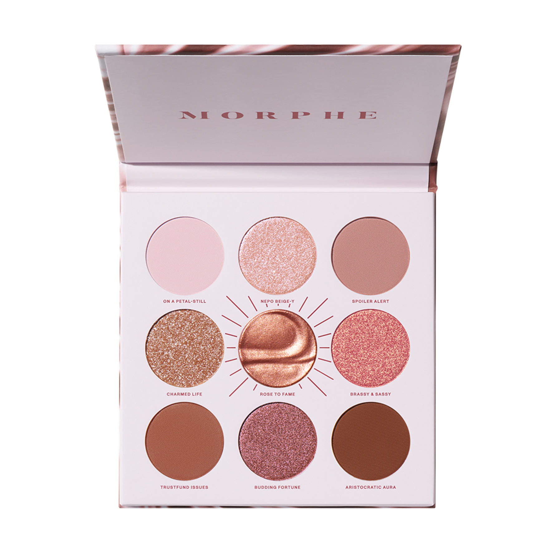 Morphe Morphe 9 Pan Rose To Fame Artistry Eye Shadow Palette
