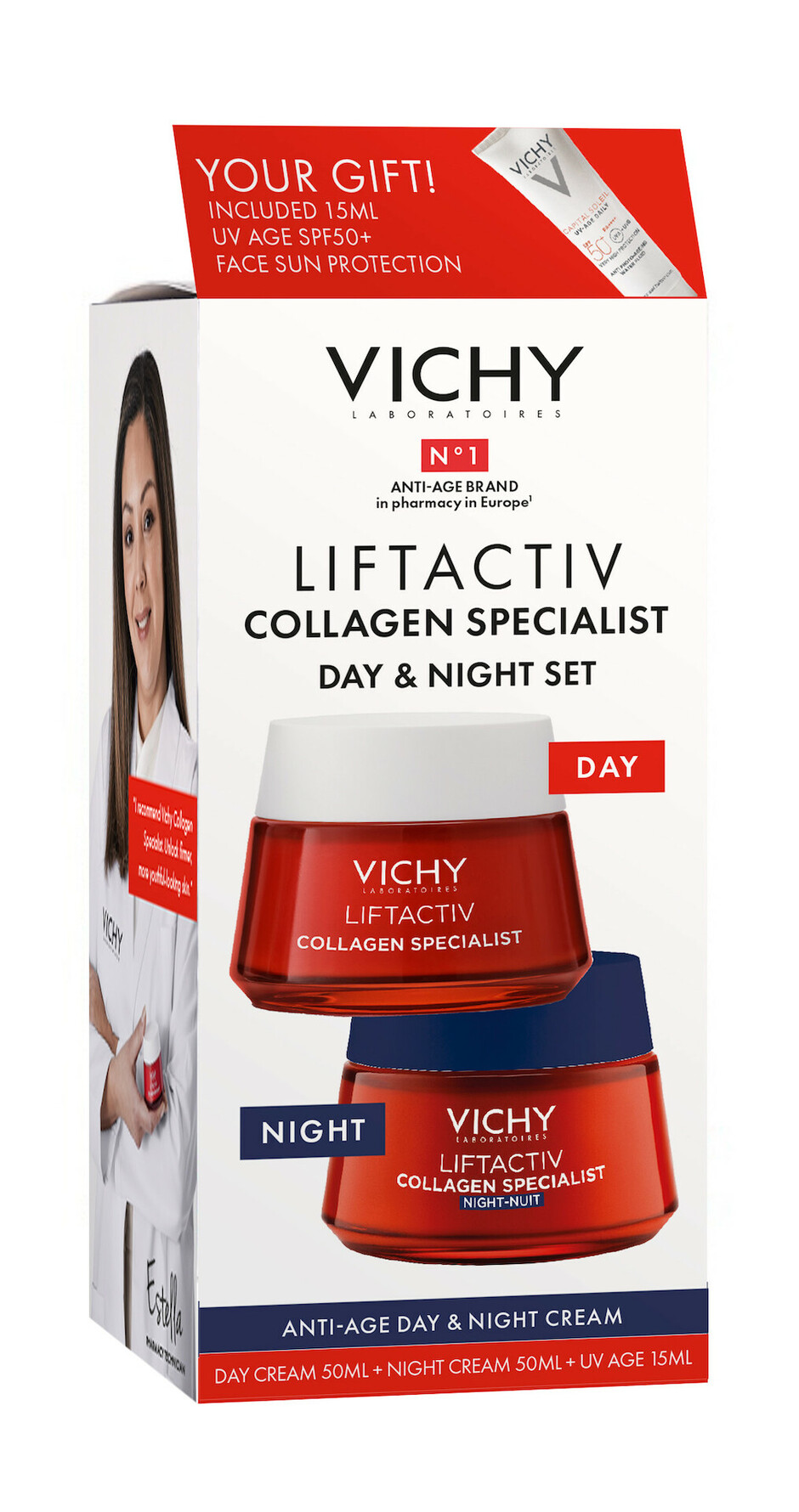 Vichy Vichy Liftactiv Collagen Specialist Day & Night Set 115 ml 115 ml
