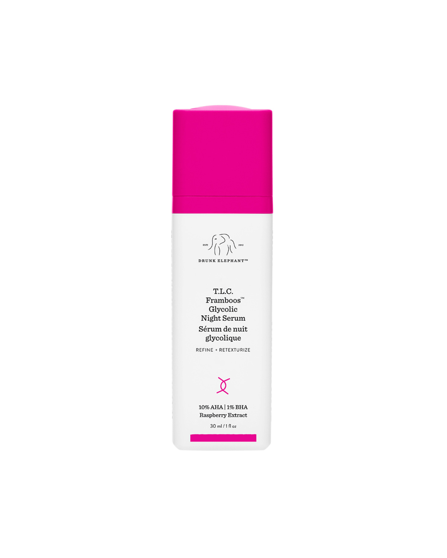 Drunk Elephant Drunk Elephant T.L.C. Framboos Glycolic Night Serum 30 ml 30 ml
