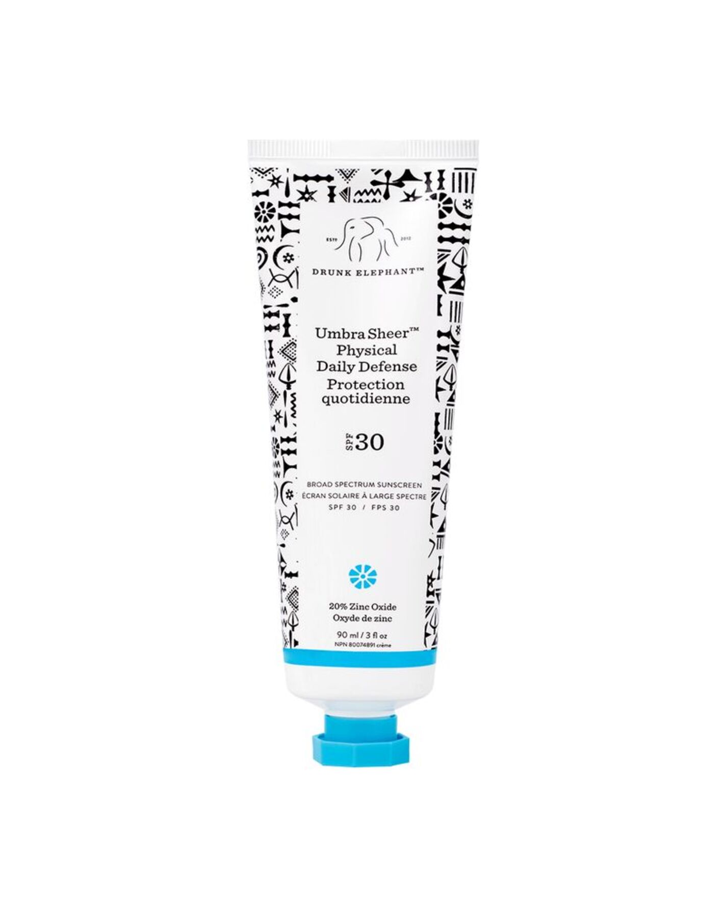 Drunk Elephant Drunk Elephant Umbra Sheer Physical Daily Defense SPF30 90 ml 90 ml