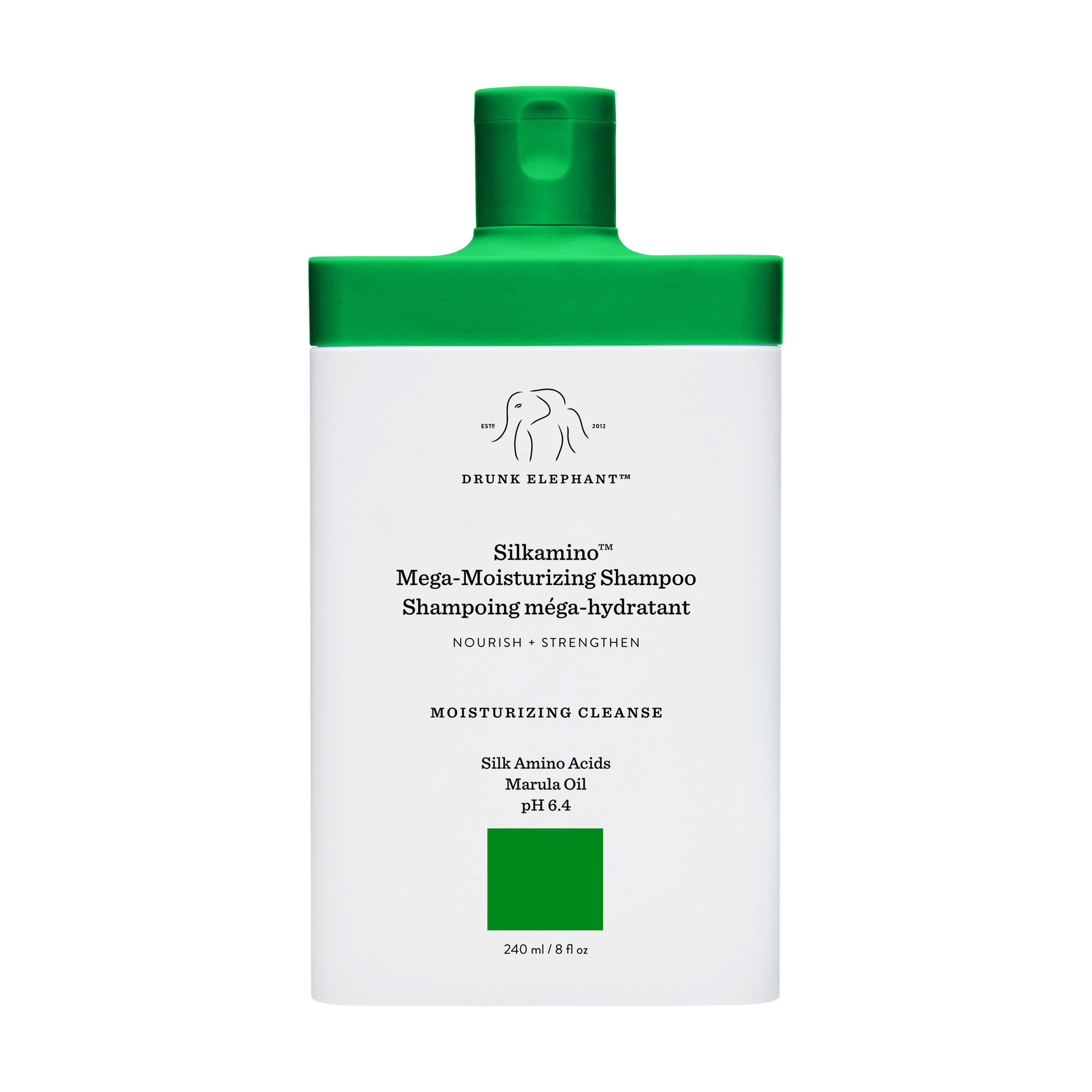 Drunk Elephant Drunk Elephant Silkamino Mega-Moisturizing Shampoo 240 ml 240 ml