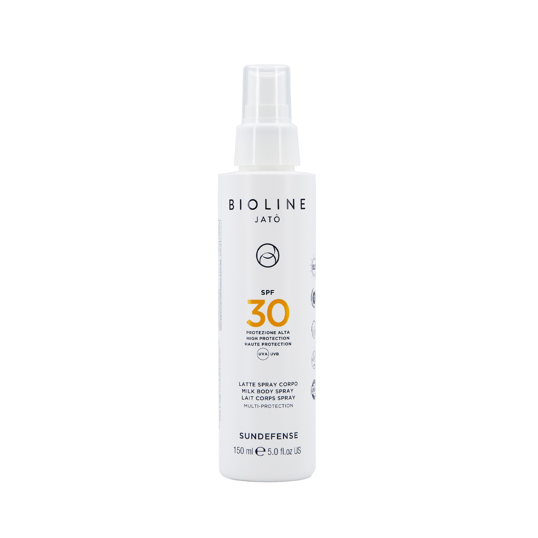 Bioline Jatò Bioline Jatò High Protection Milk Body Spray Multi-Protection SPF30 150 ml 150 ml