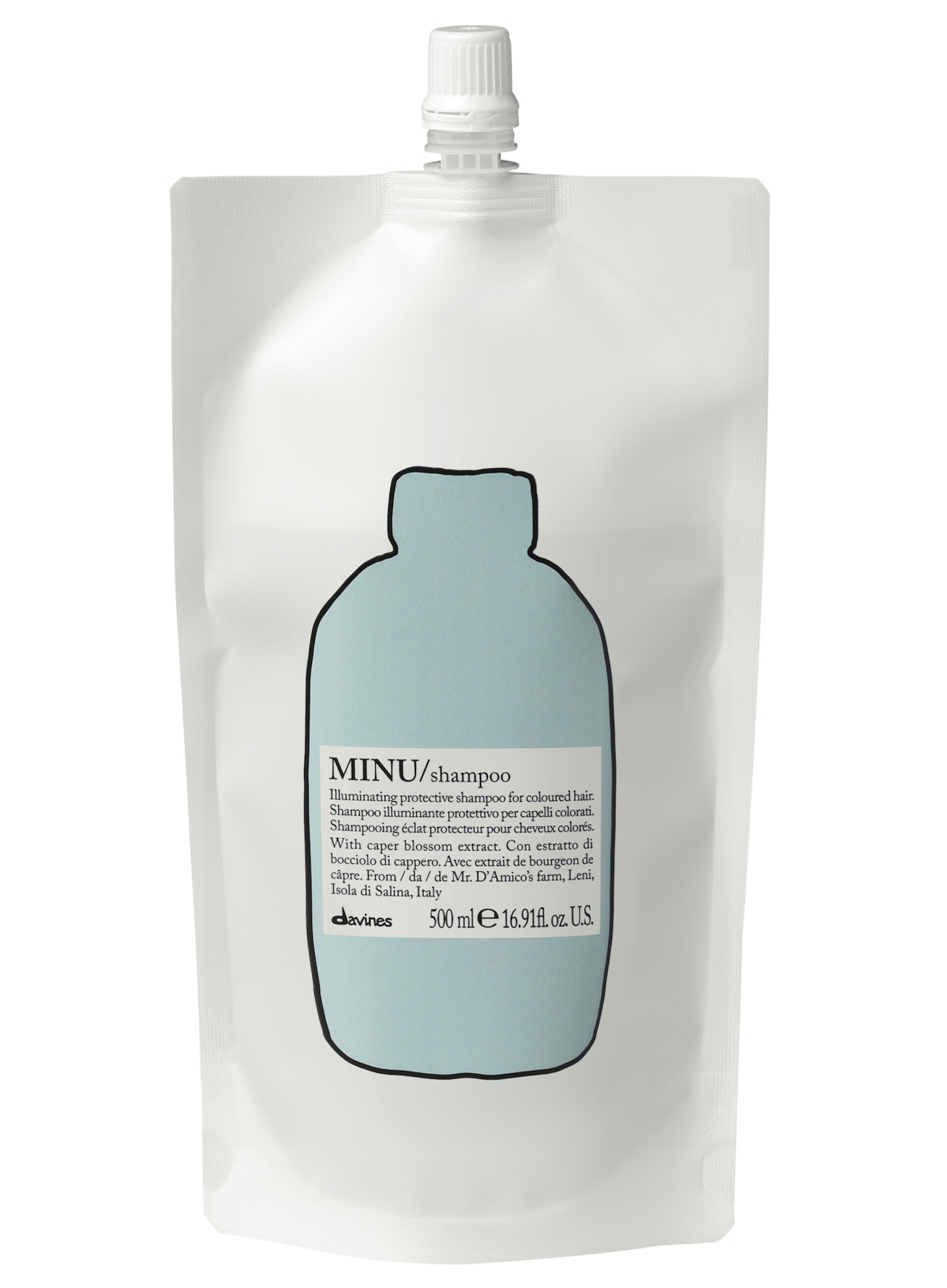 Davines Davines Essentail Haircare Minu Shampoo Refill Pouch 500 ml 500 ml