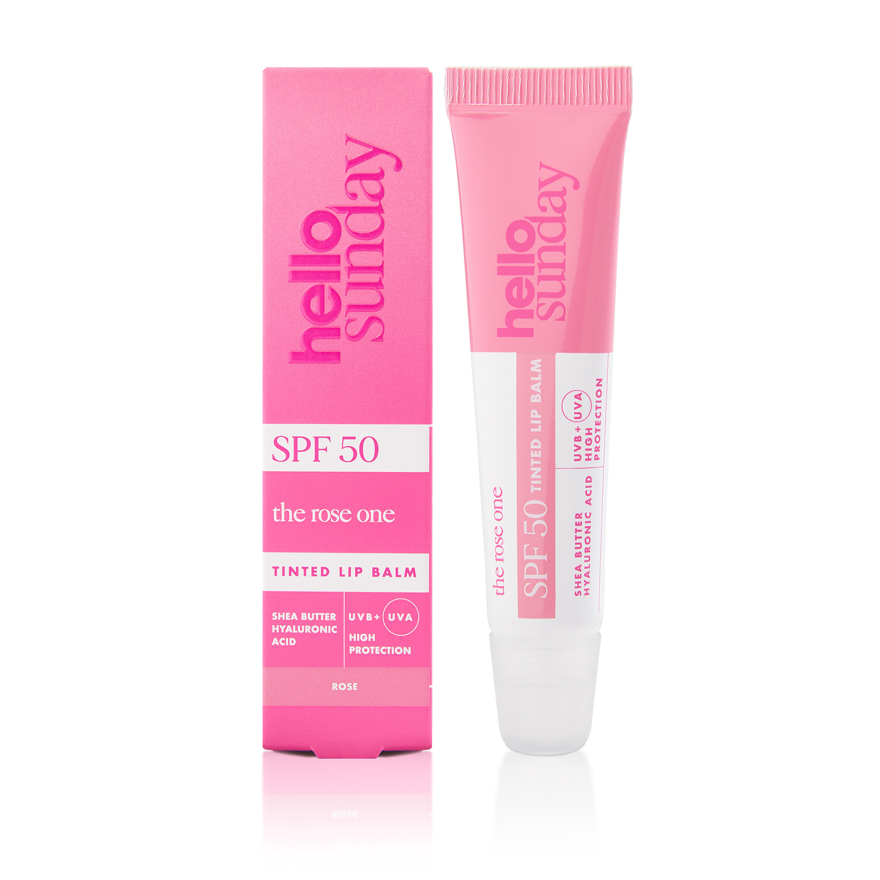 Hello Sunday Hello Sunday The Rose One - Tinted Lip Balm SPF50 Rose Rose