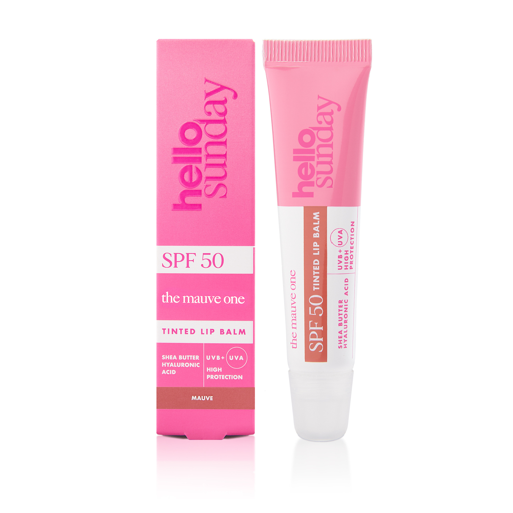 Hello Sunday Hello Sunday The Rose One - Tinted Lip Balm SPF50 Mauve Mauve