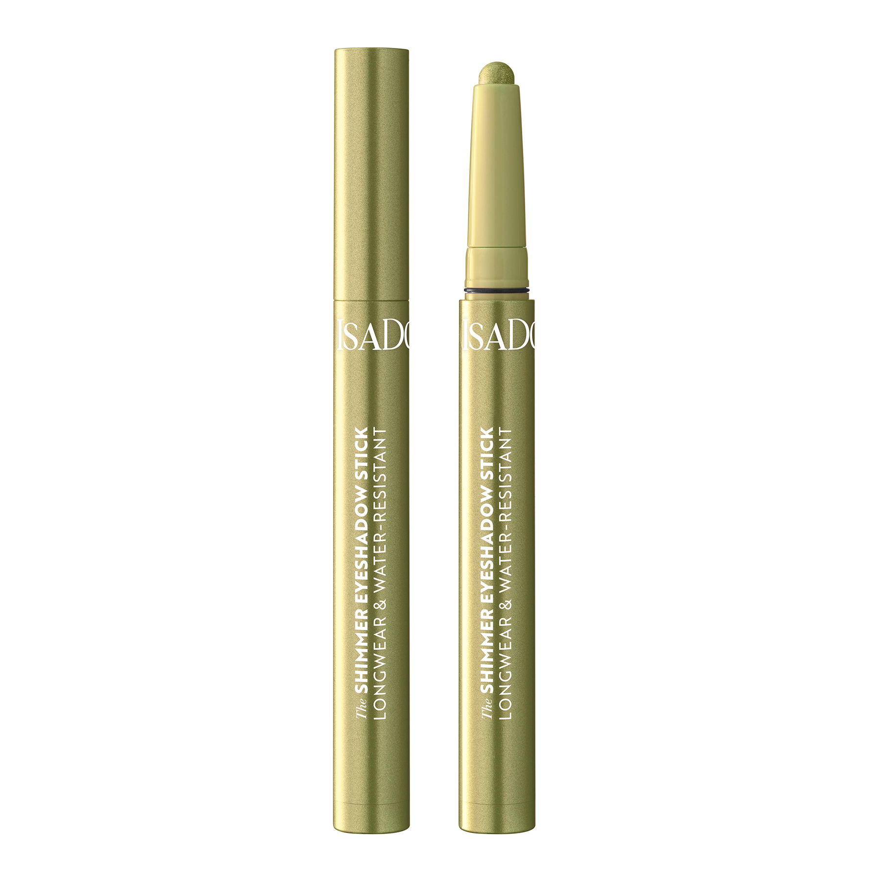 IsaDora IsaDora The Shimmer Eyeshadow Stick Longwear & Water-Resistant 45 Green Shimmer 45 Green Shimmer