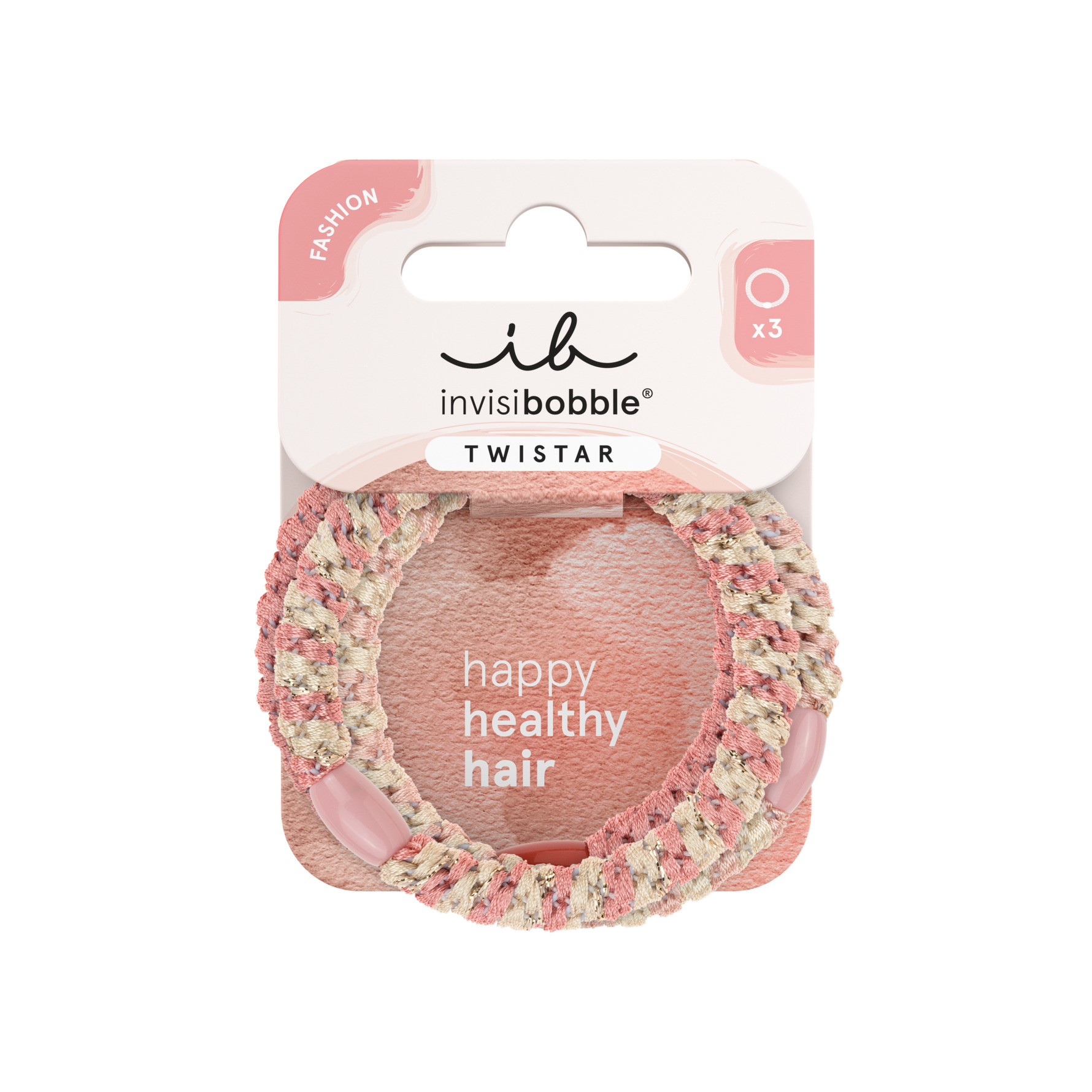 Invisibobble Invisibobble Twistar Blush Braids