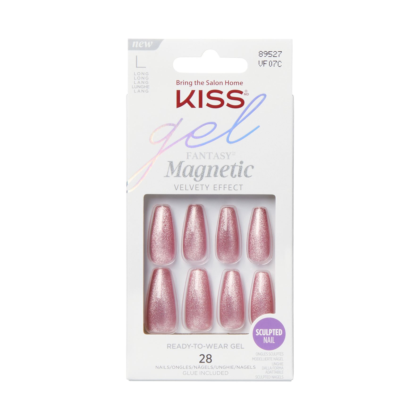 Kiss Kiss Gel Fantasy Magnetic - West Coast 28 pcs 28 pcs