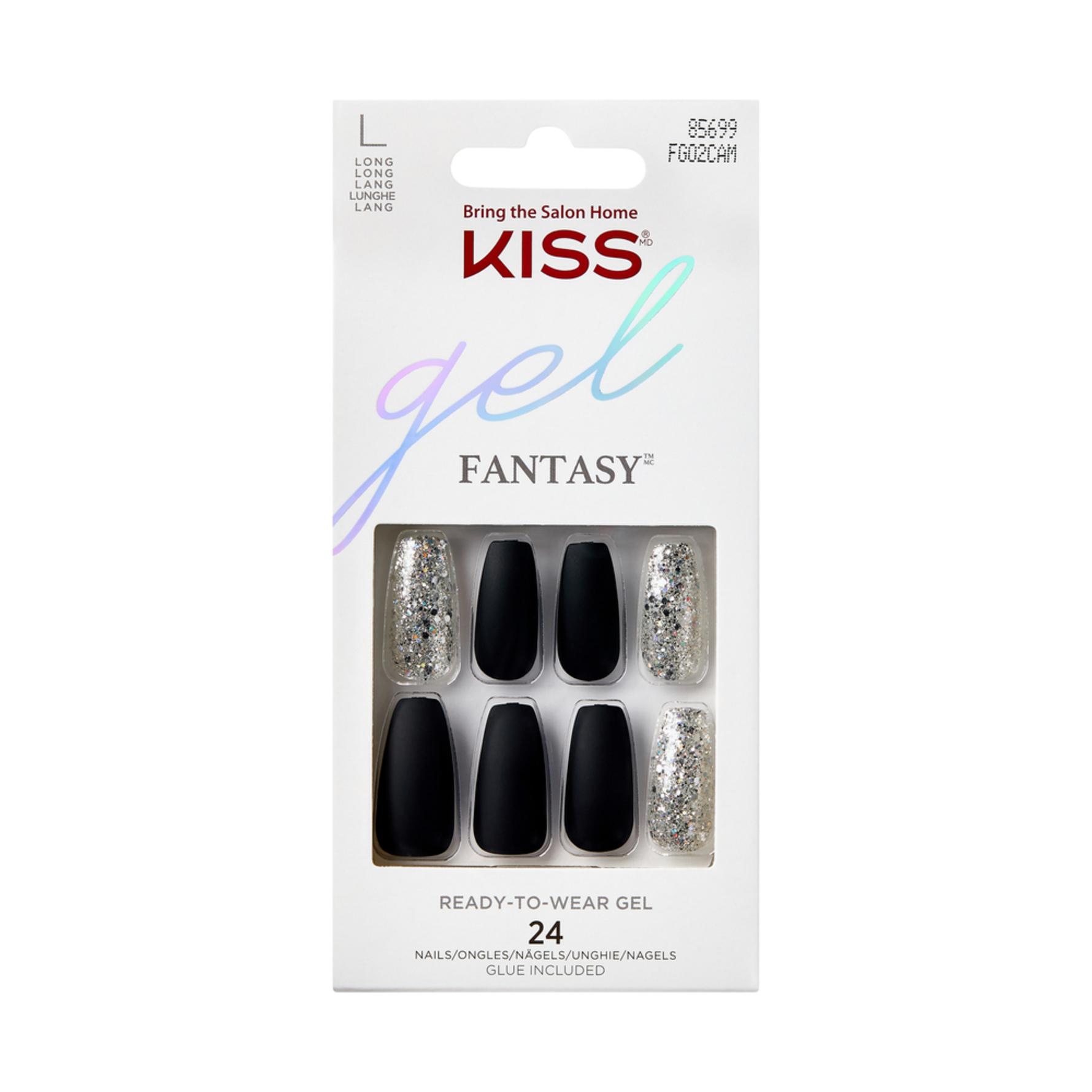 Kiss Kiss Gel Fantasy - A Whole New World 24 pcs 24 pcs