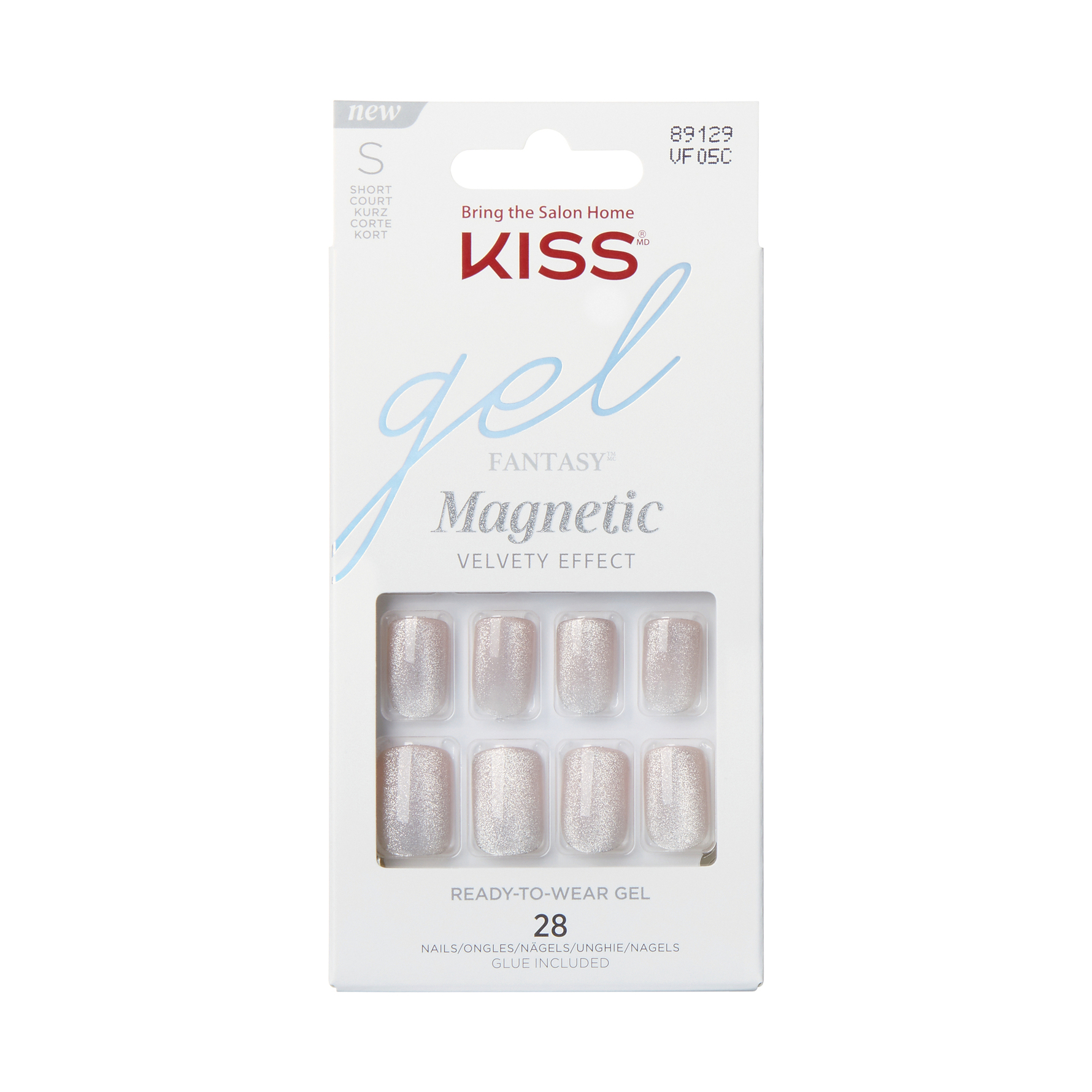 Kiss Kiss Gel Fantasy Magnetic - Dignity 28 pcs 28 pcs
