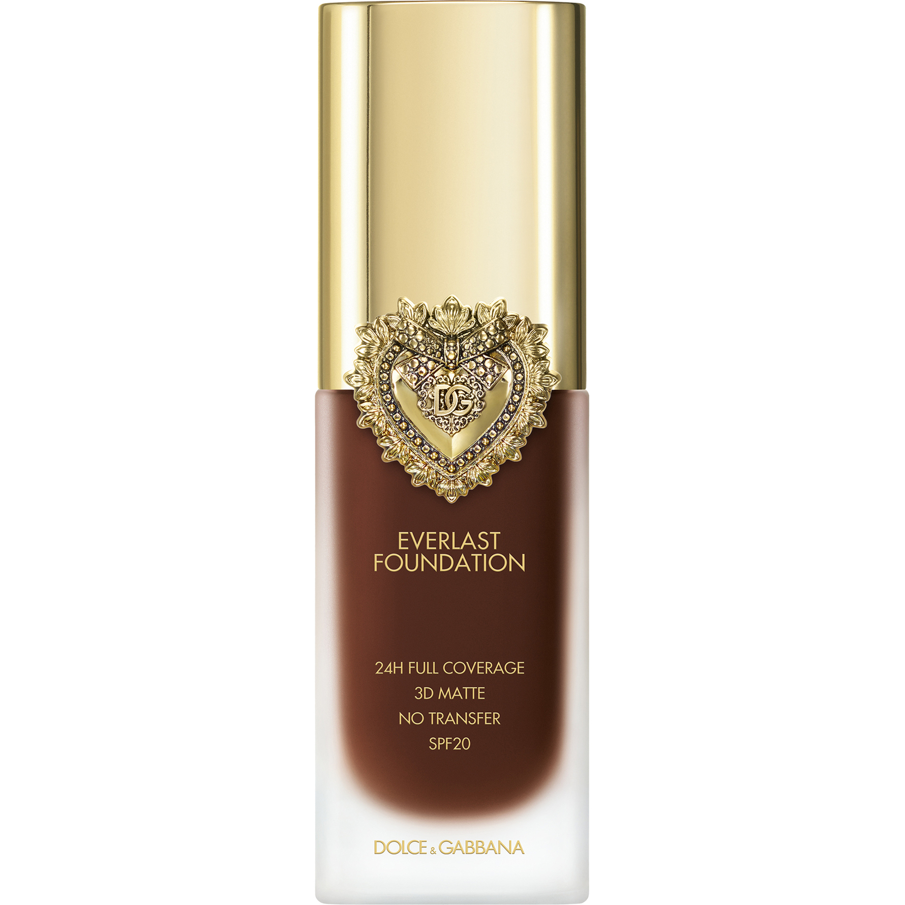 Dolce & Gabbana Everlast Foundation 24H Full Coverage 3D Matte No Transfer SPF20 39N Deep 39N Deep