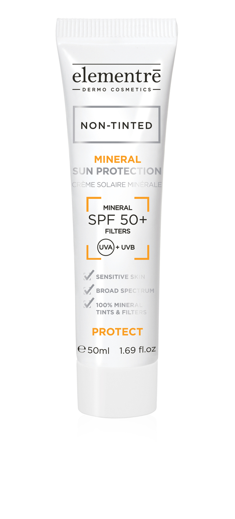 elementre elementrē Mineral Sun Protection SPF50+ Non-Tinted 50 ml 50 ml
