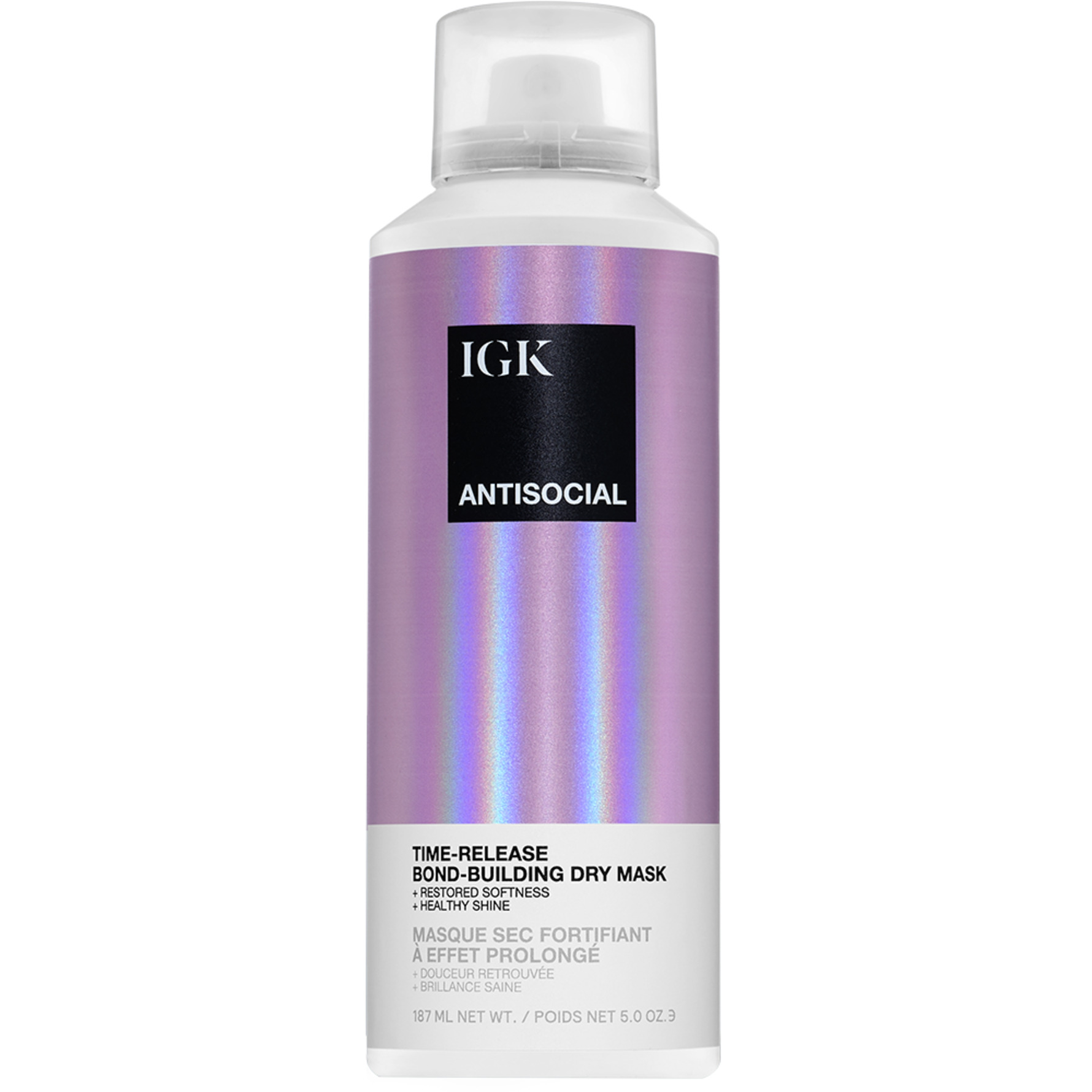 IGK Antisocial Dry Hair Mask 187 ml
