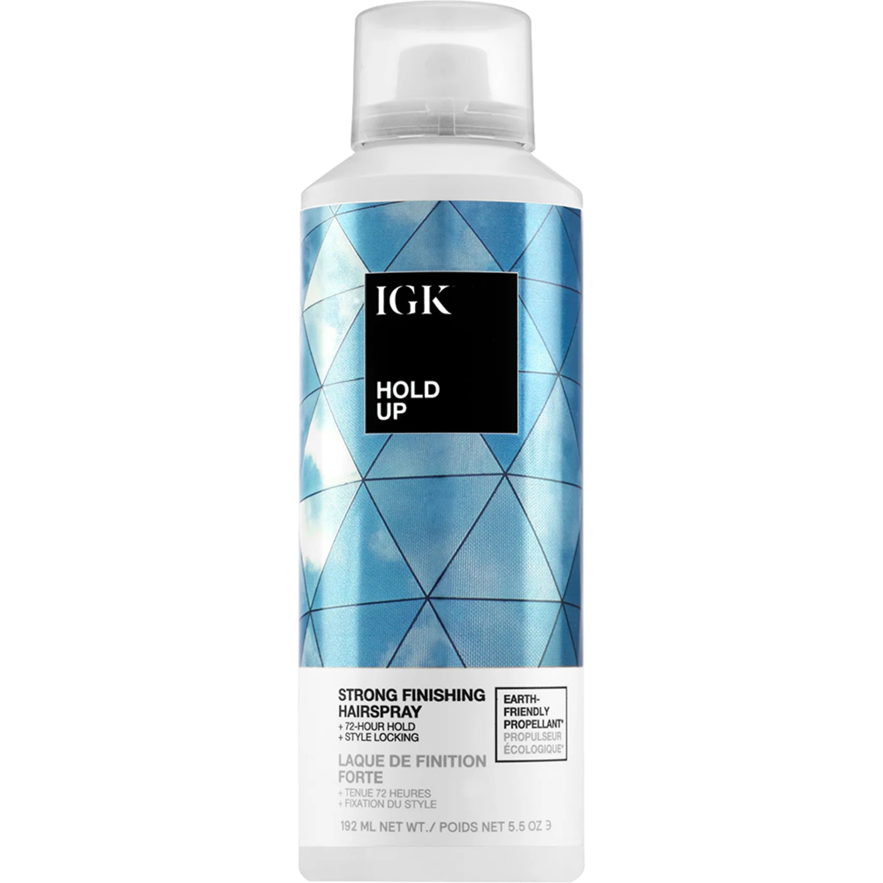 IGK Hold Up Strong Hold Hairspray 187 ml