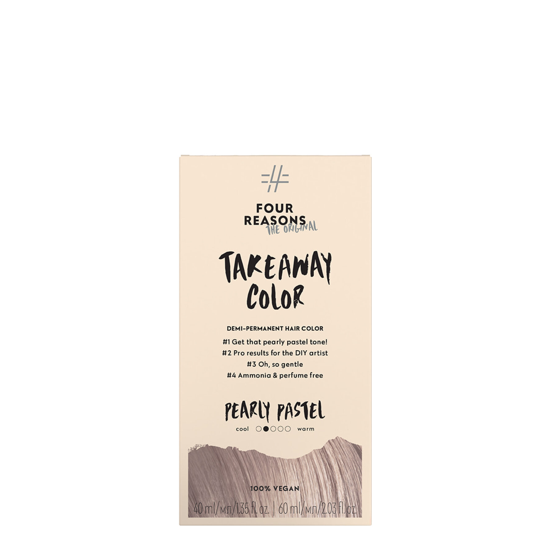 Four Reasons Take Away Color 9.12 Pearly Pastel 9.12 Pearly Pastel