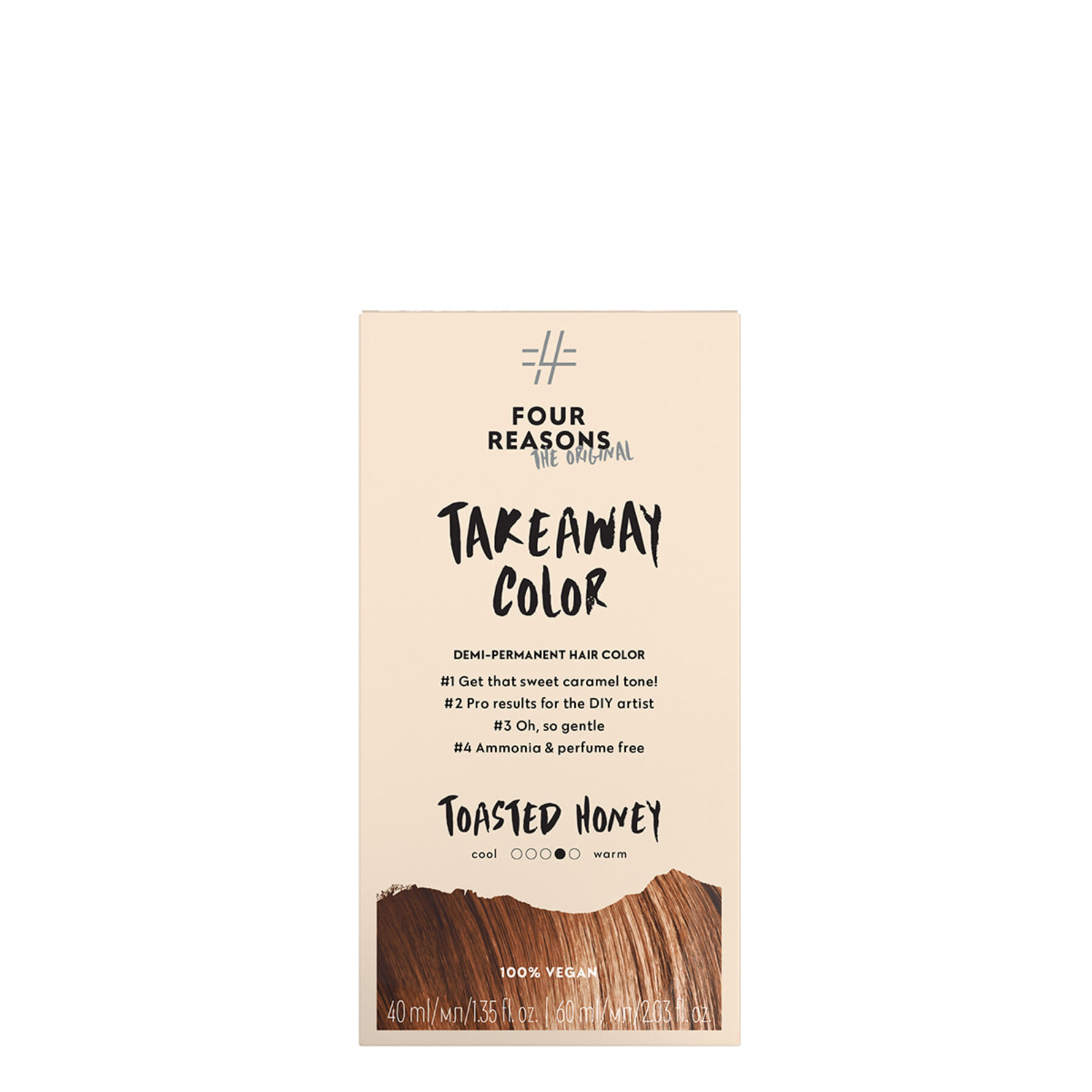 Four Reasons Take Away Color 7.74 Toasted Honey 7.74 Toasted Honey