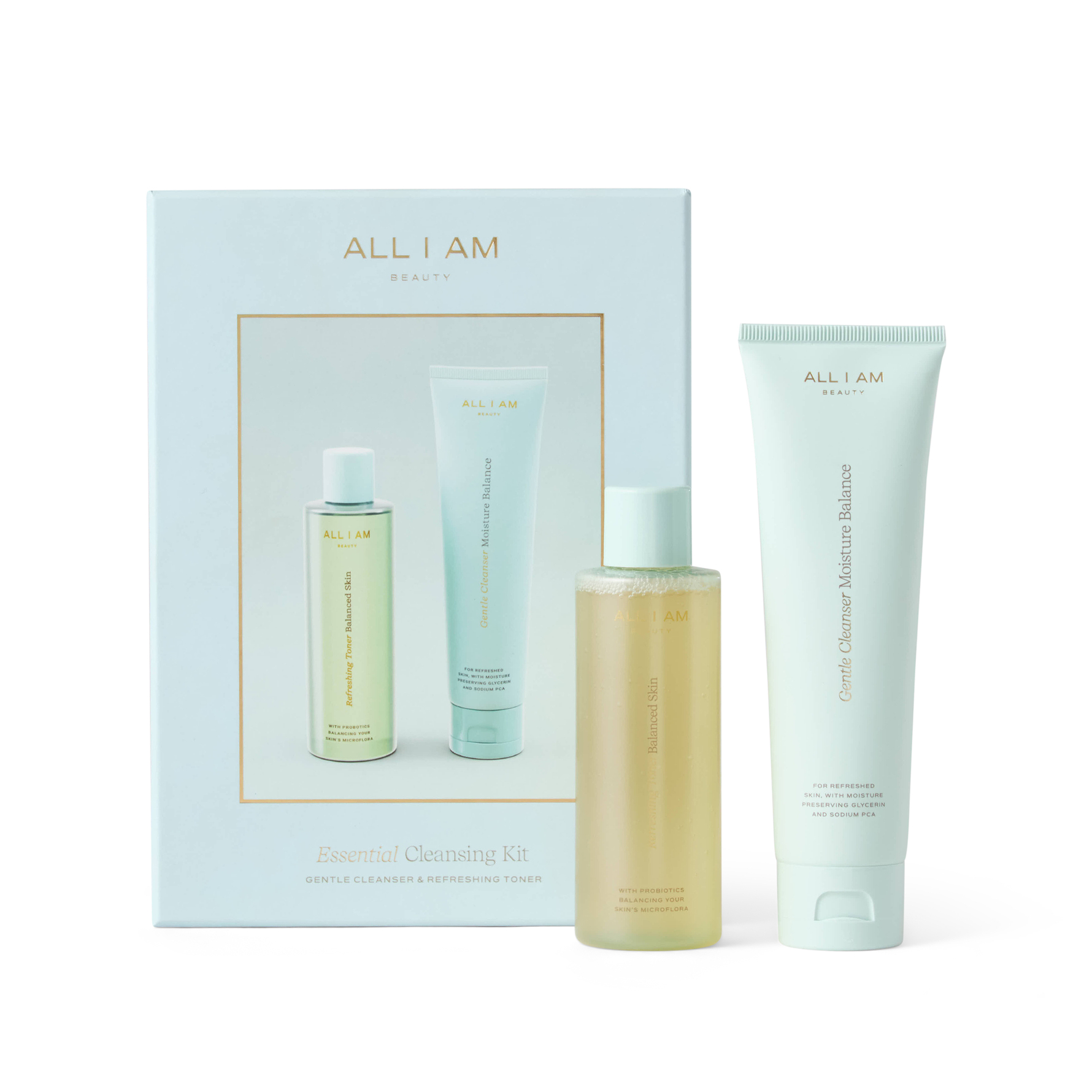 ALL I AM Beauty Essential Cleansing Kit 100 ml + 100 ml 100 ml + 100 ml