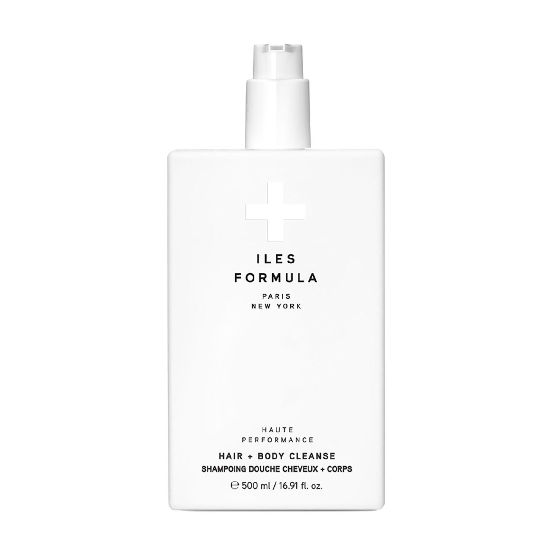Iles Formula Hair + Body Cleanse + Sponge 500 ml