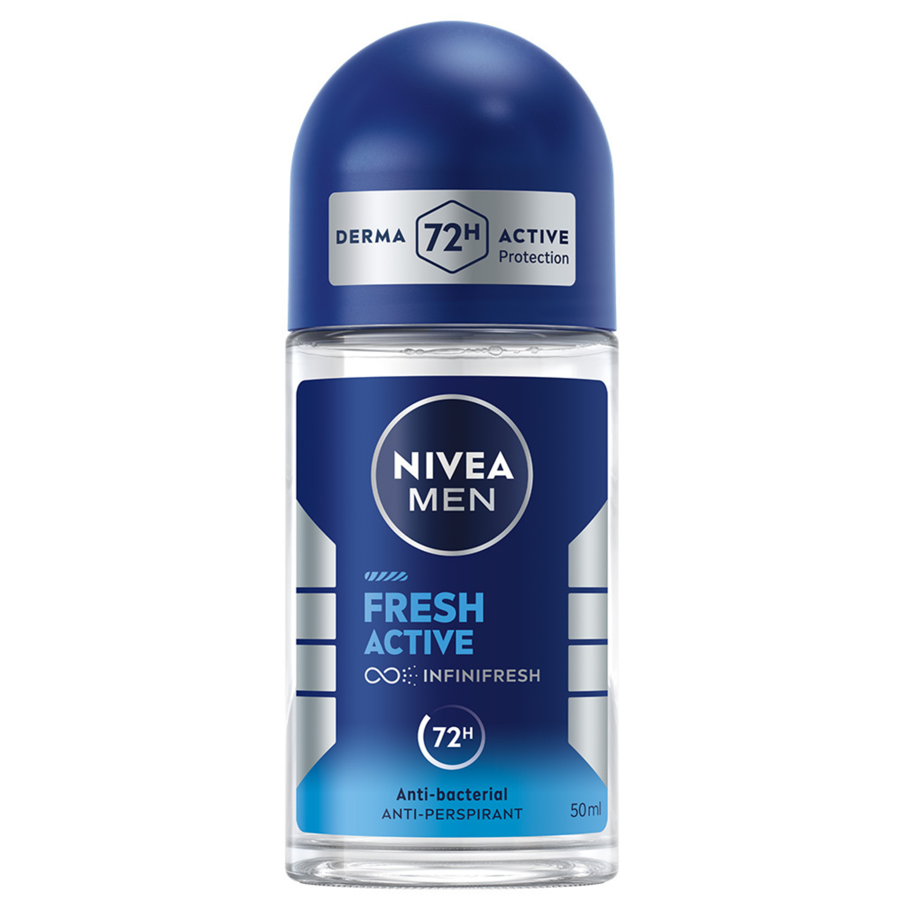 NIVEA Fresh Active Roll On For Men 50 ml 50 ml