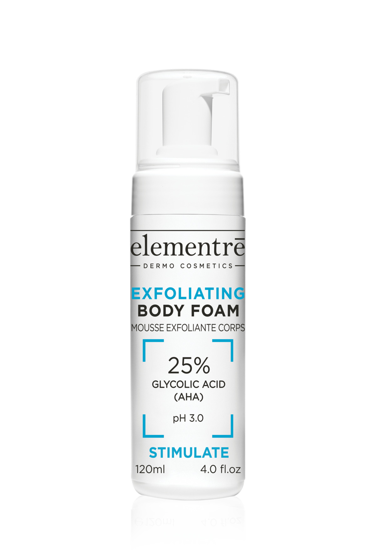 elementre elementrē Body Foam - 25% AHA 120 ml 120 ml