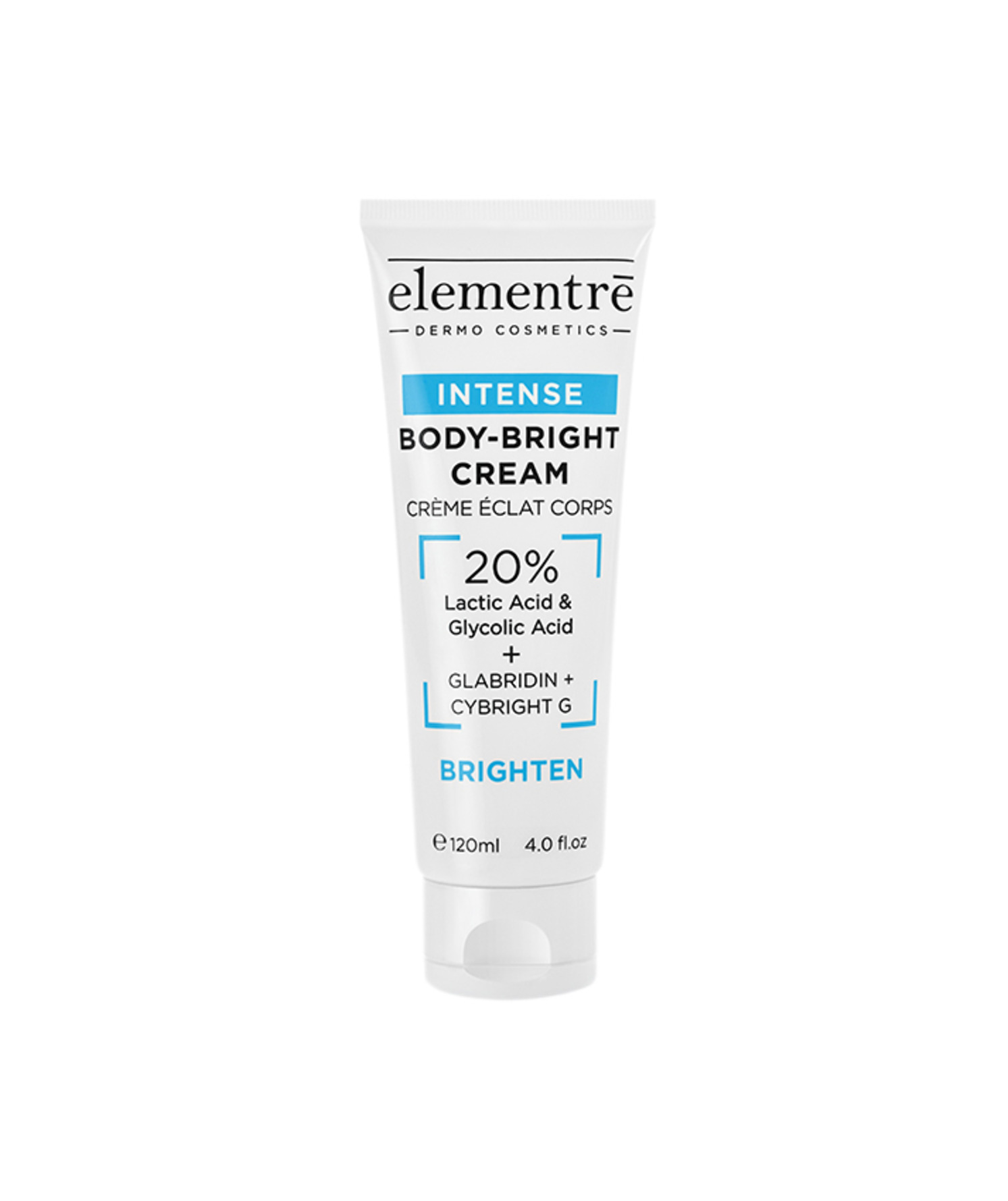 elementre elementrē Intense Body Bright -20% Lactic & Glycolic Acid 120 ml 120 ml