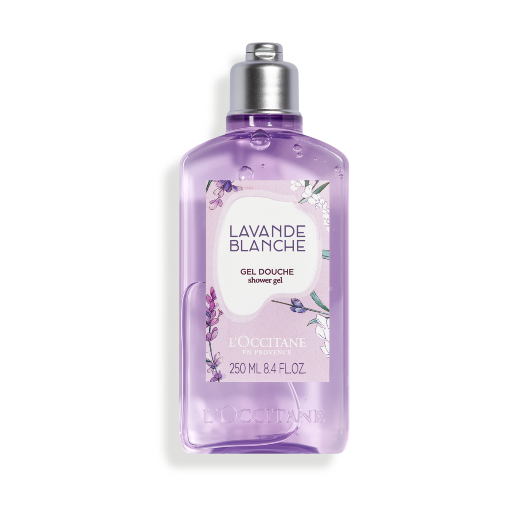 L'Occitane En Provence White Lavender Shower Gel 250 ml 250 ml