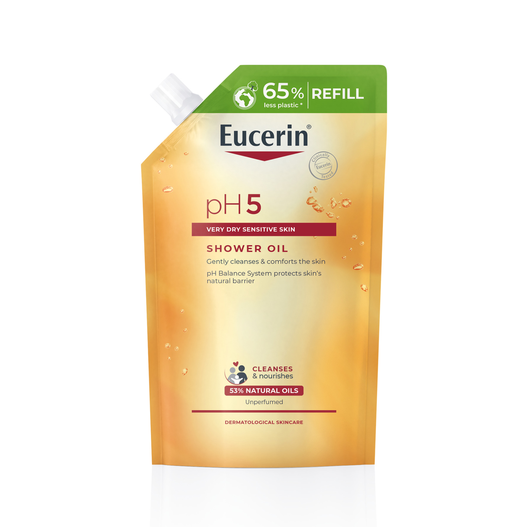 Eucerin Eucerin pH5 Shower Oil Oparfymerad Refill 400 ml 400 ml