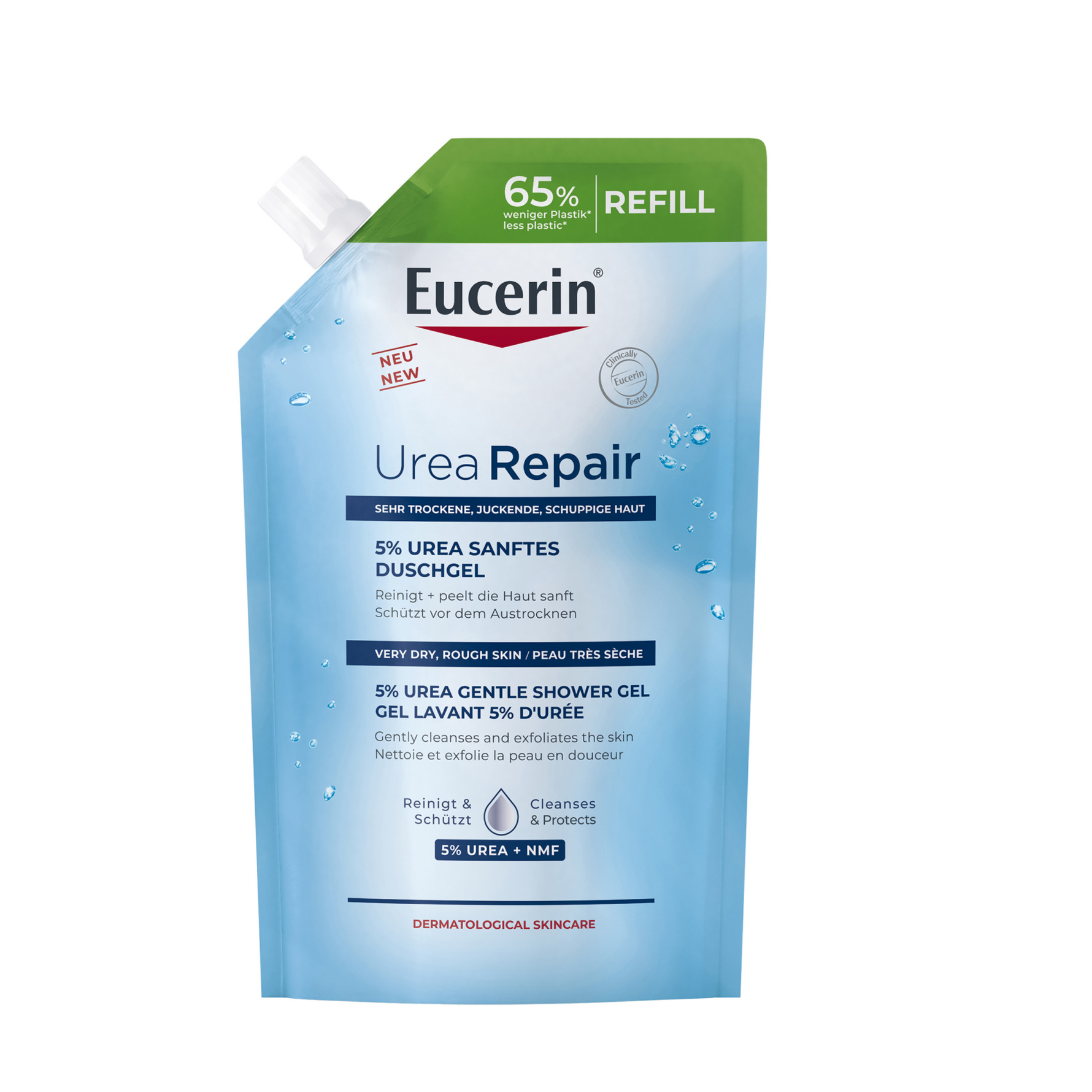 Eucerin UreaRepair 5% Urea Shower Gel Refill 400 ml 400 ml