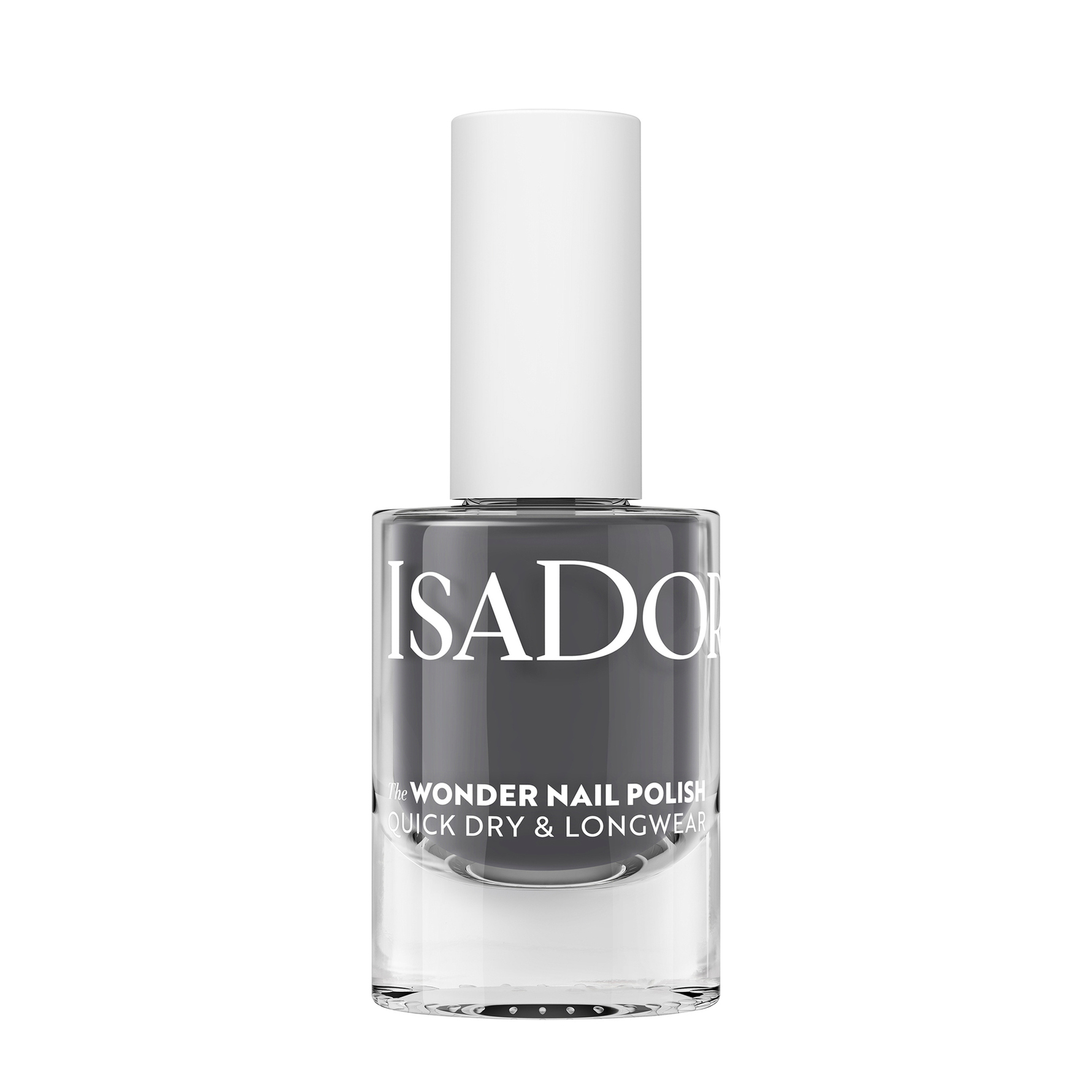 IsaDora IsaDora The Wonder Nail Polish Quick Dry & Longwear 138 Graphite Grey 138 Graphite Grey