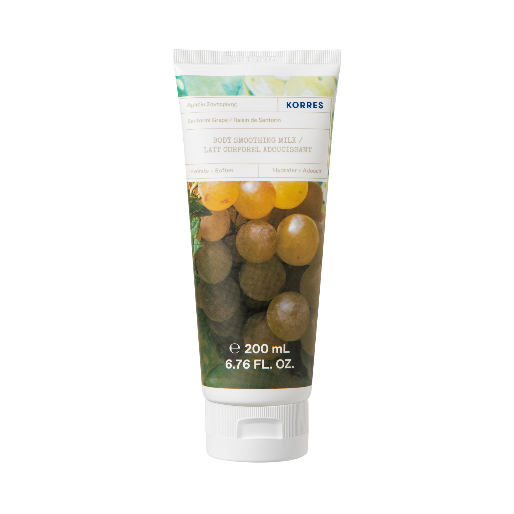 Korres Santorini Grape Body Smoothing Milk 200 ml 200 ml