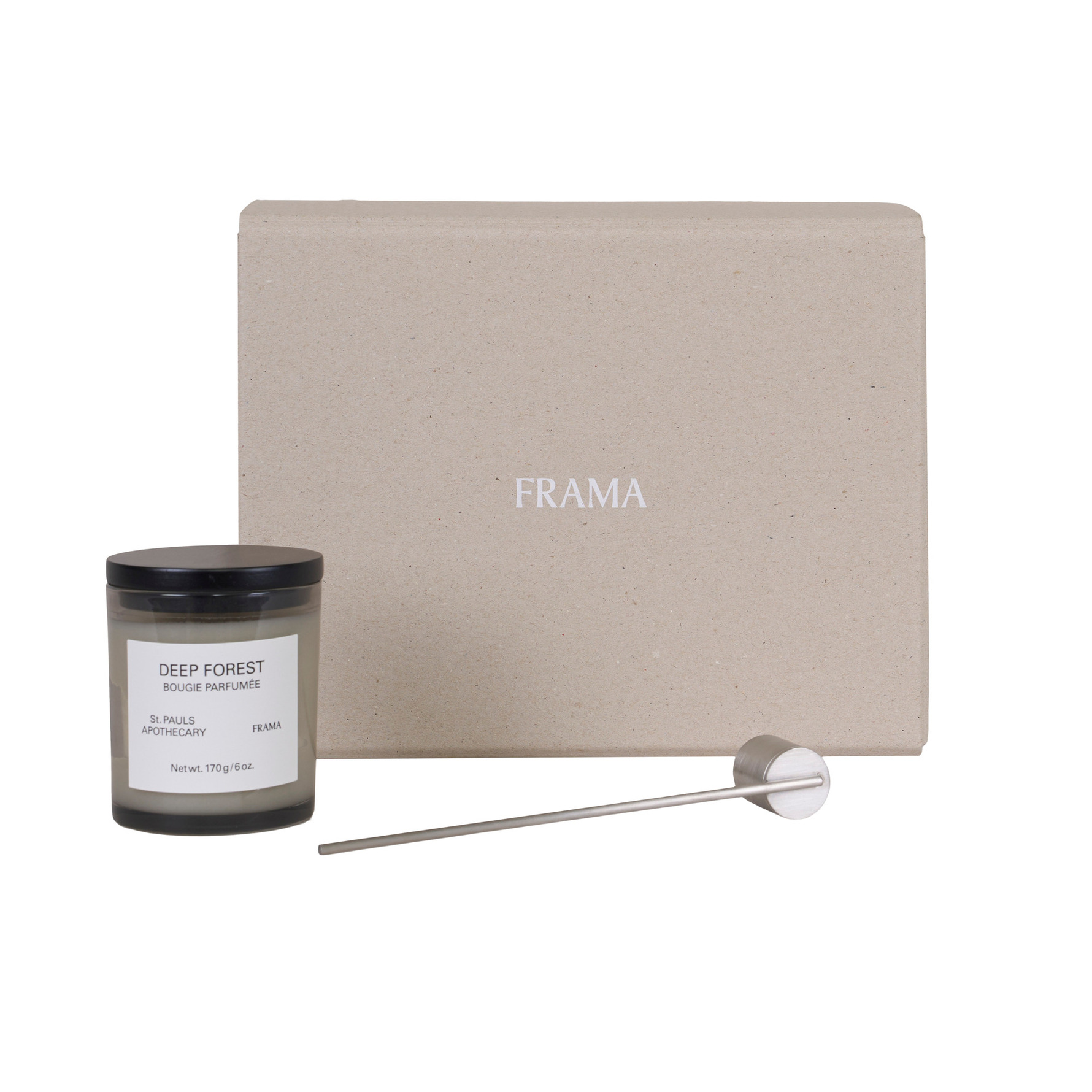 FRAMA Deep Forest Scented Candle + Snuffer 170 g 170 g