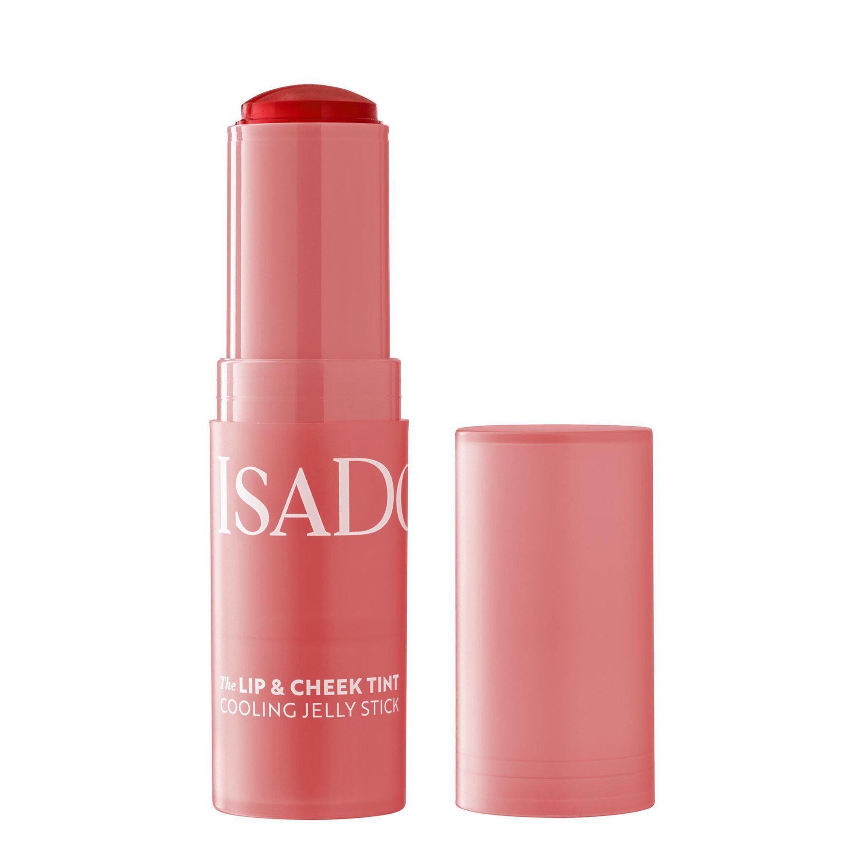 IsaDora IsaDora The Lip & Cheek Tint Cooling Jelly Stick 10 Coral Rouge 10 Coral Rouge