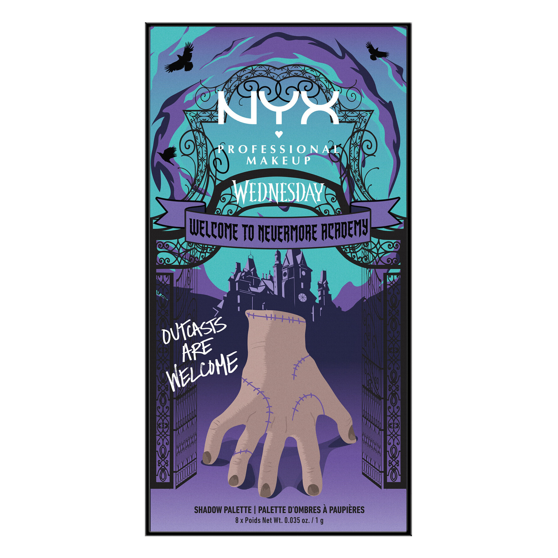 NYX PROFESSIONAL MAKEUP Wednesday Things Vanity Vault Palette