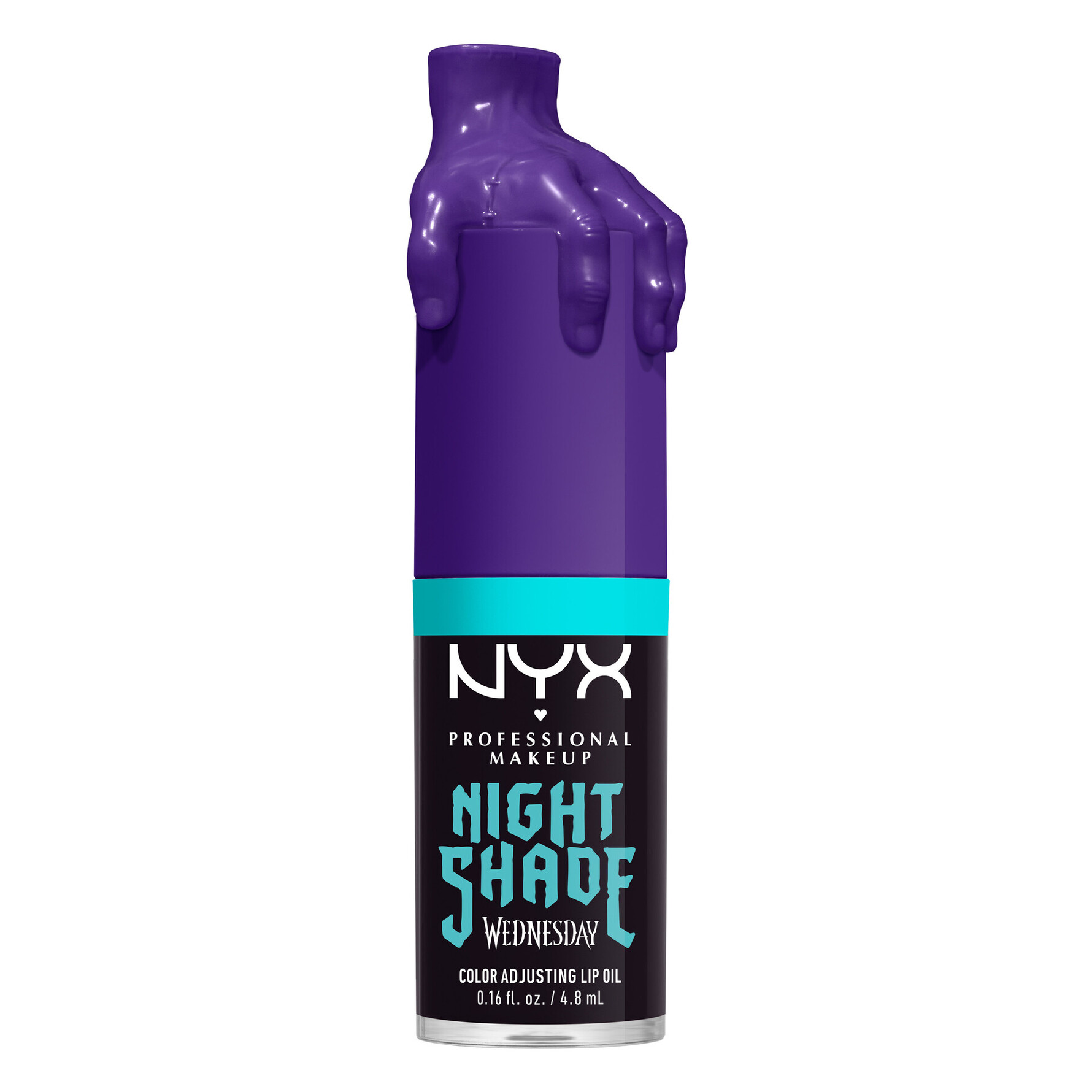 NYX PROFESSIONAL MAKEUP NYX PROFESSIONAL MAKEUP Wednesday Color Adjusting Lip Oil Nightshade Nightshade
