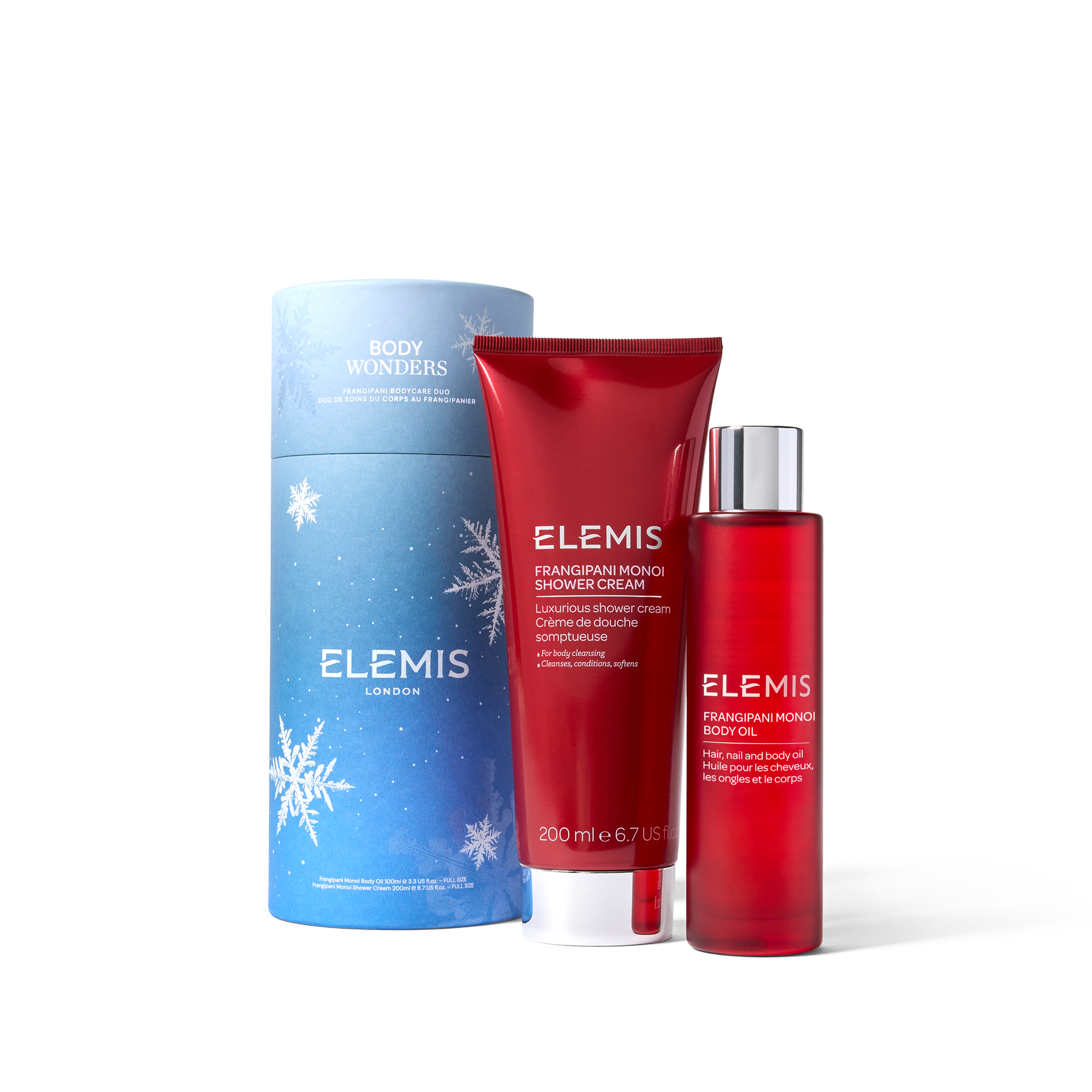Elemis Body Wonders Frangipani Bodycare Duo Gift Set