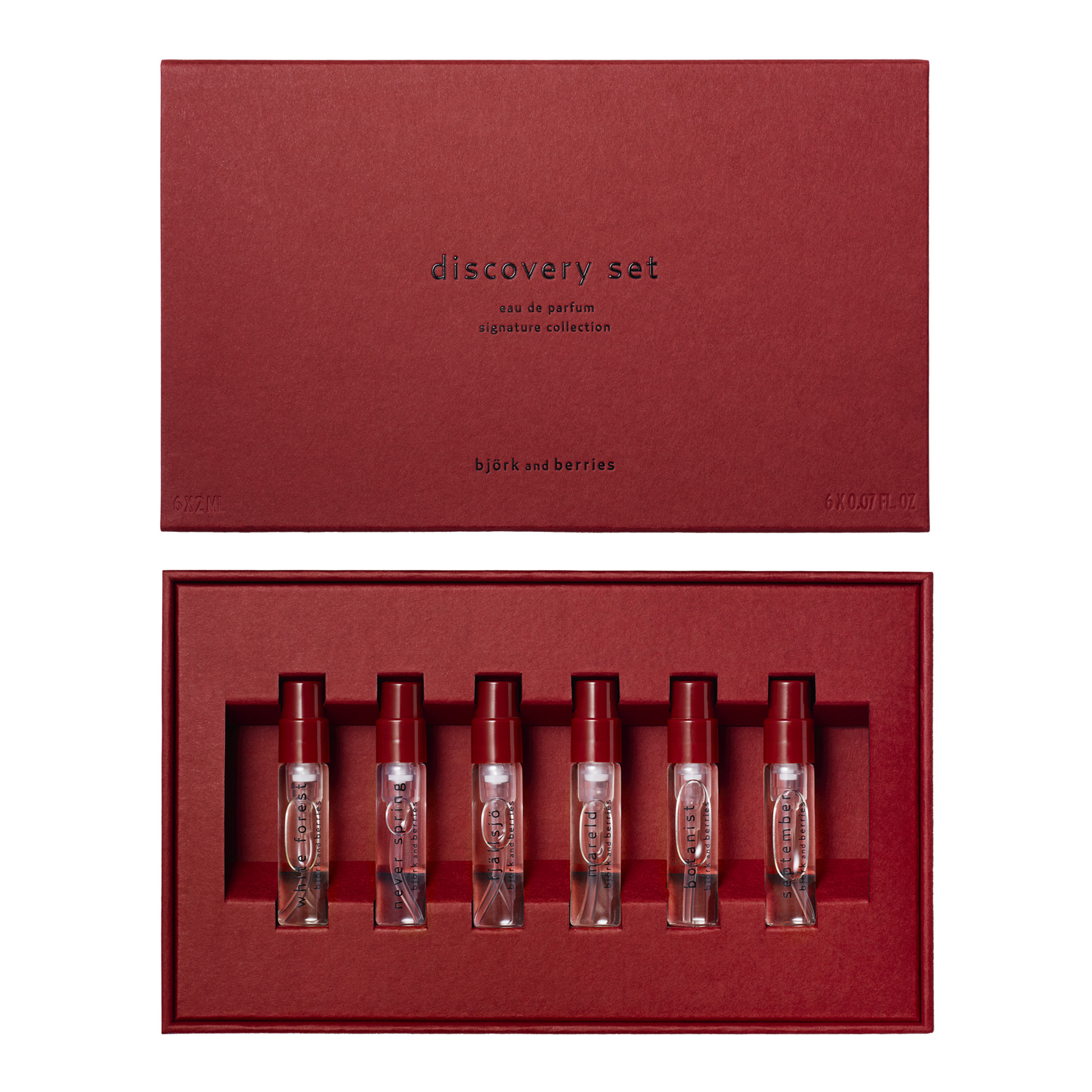 Björk and Berries Eau de Parfum Discovery Signature Set 6 x 2 ml 6 x 2 ml