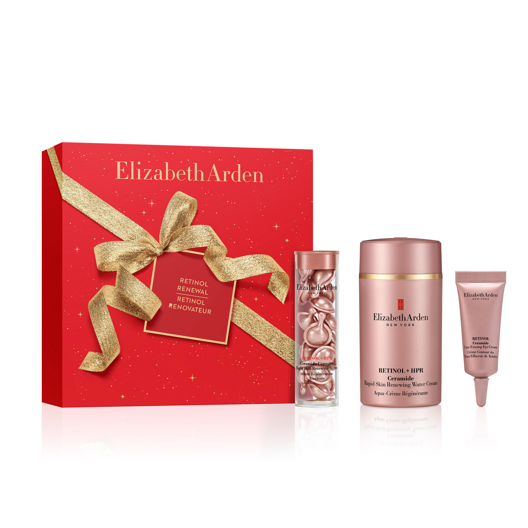 Elizabeth Arden Ceramide Capsules & Renewing Water Cream 50 ml Gift Box