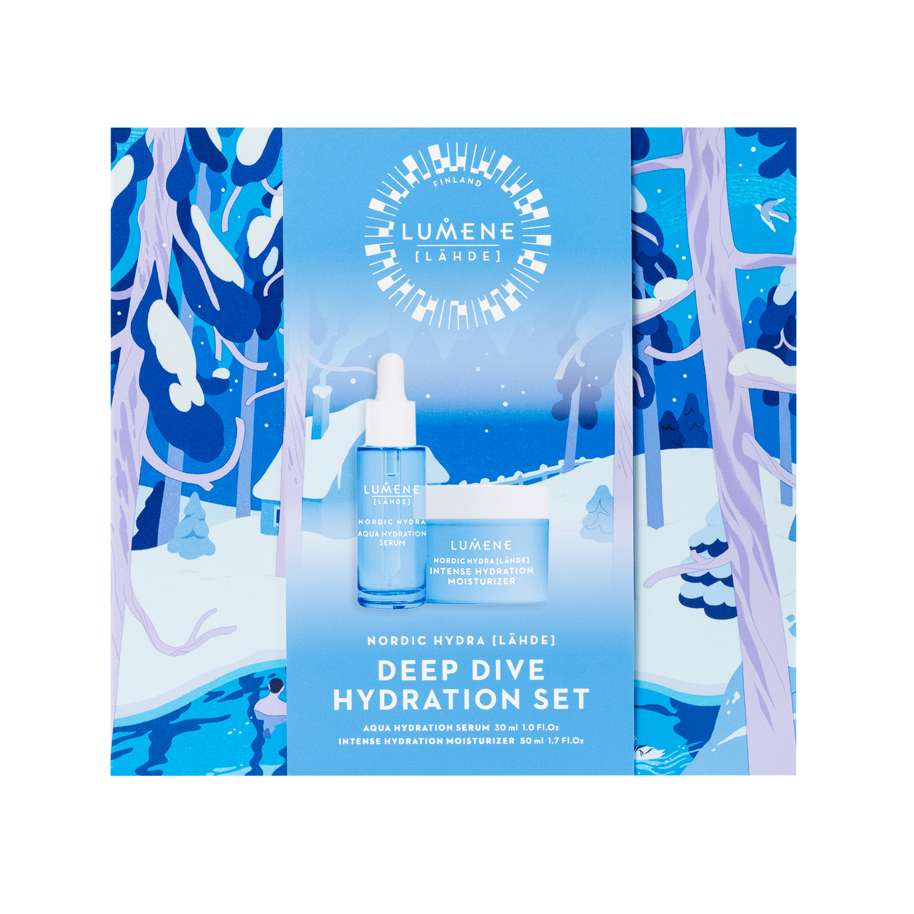 Köp Nordic Hydra Deep Dive Hydration Set - Lumene - KICKS