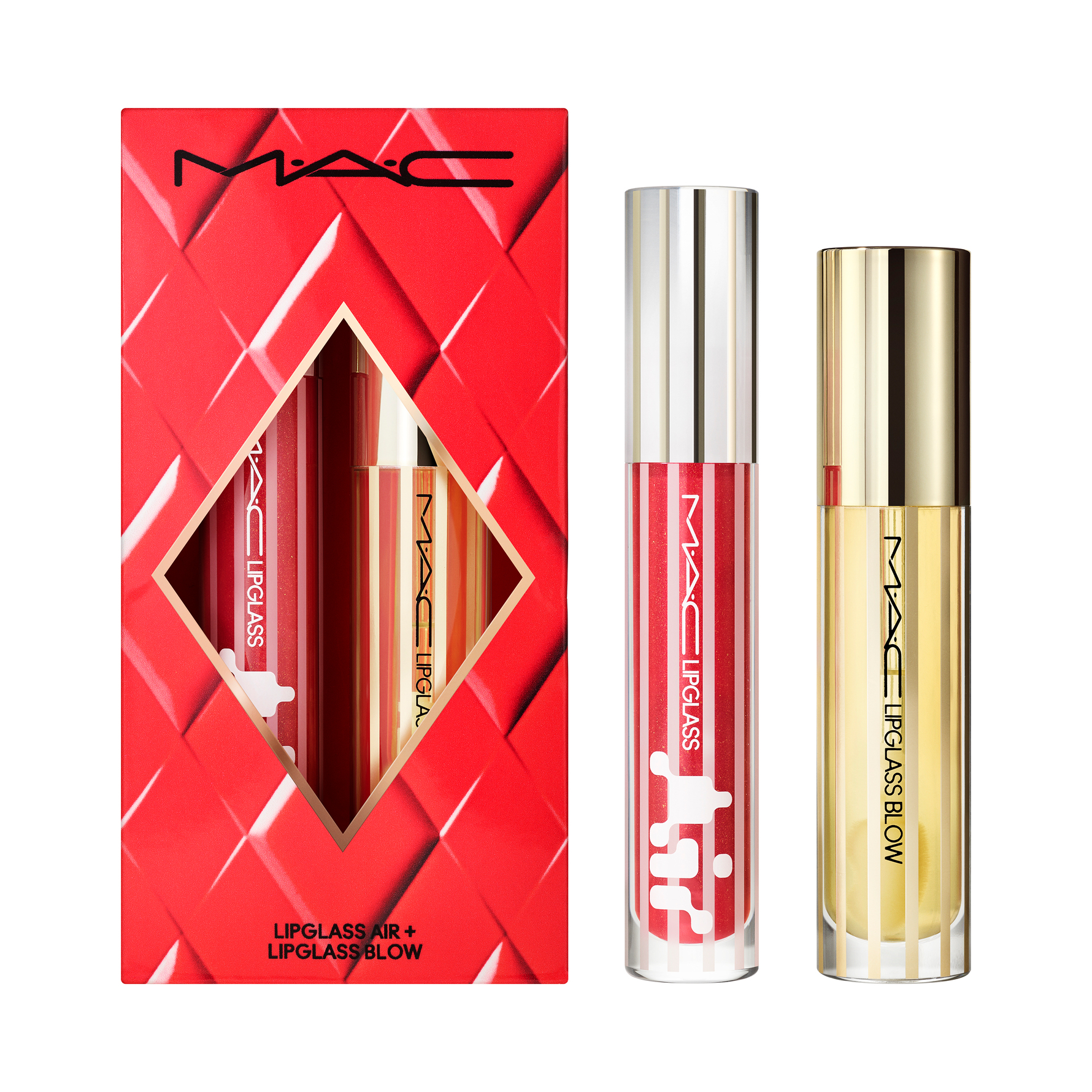 MAC Blowing Air Kisses Glossy Lip Duo Gift Box