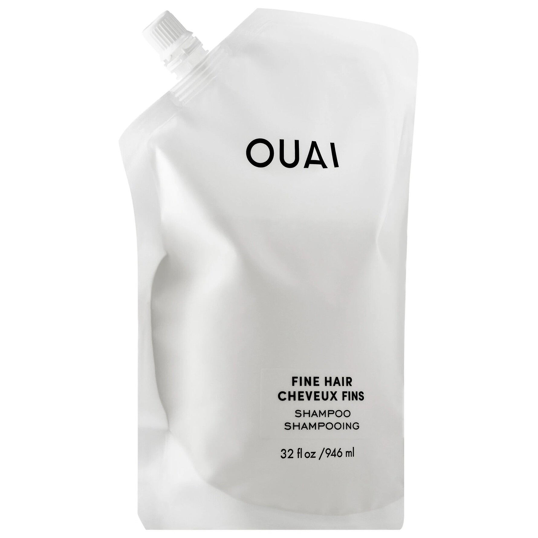 OUAI Fine Shampoo Refill Pouch 946 ml