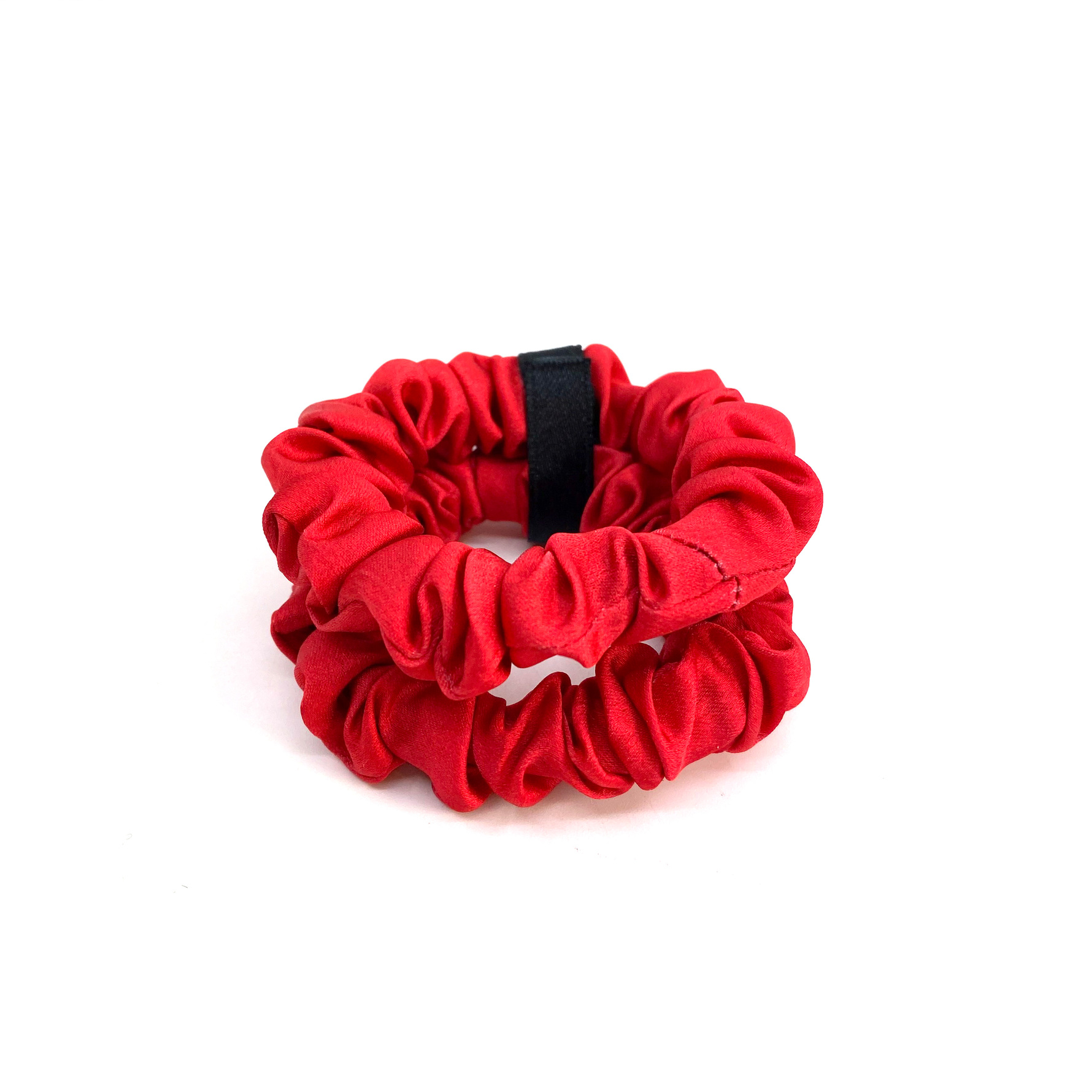 PIPOL'S BAZAAR Delize De Luxe Scrunchie 2-pack Red 2 pcs