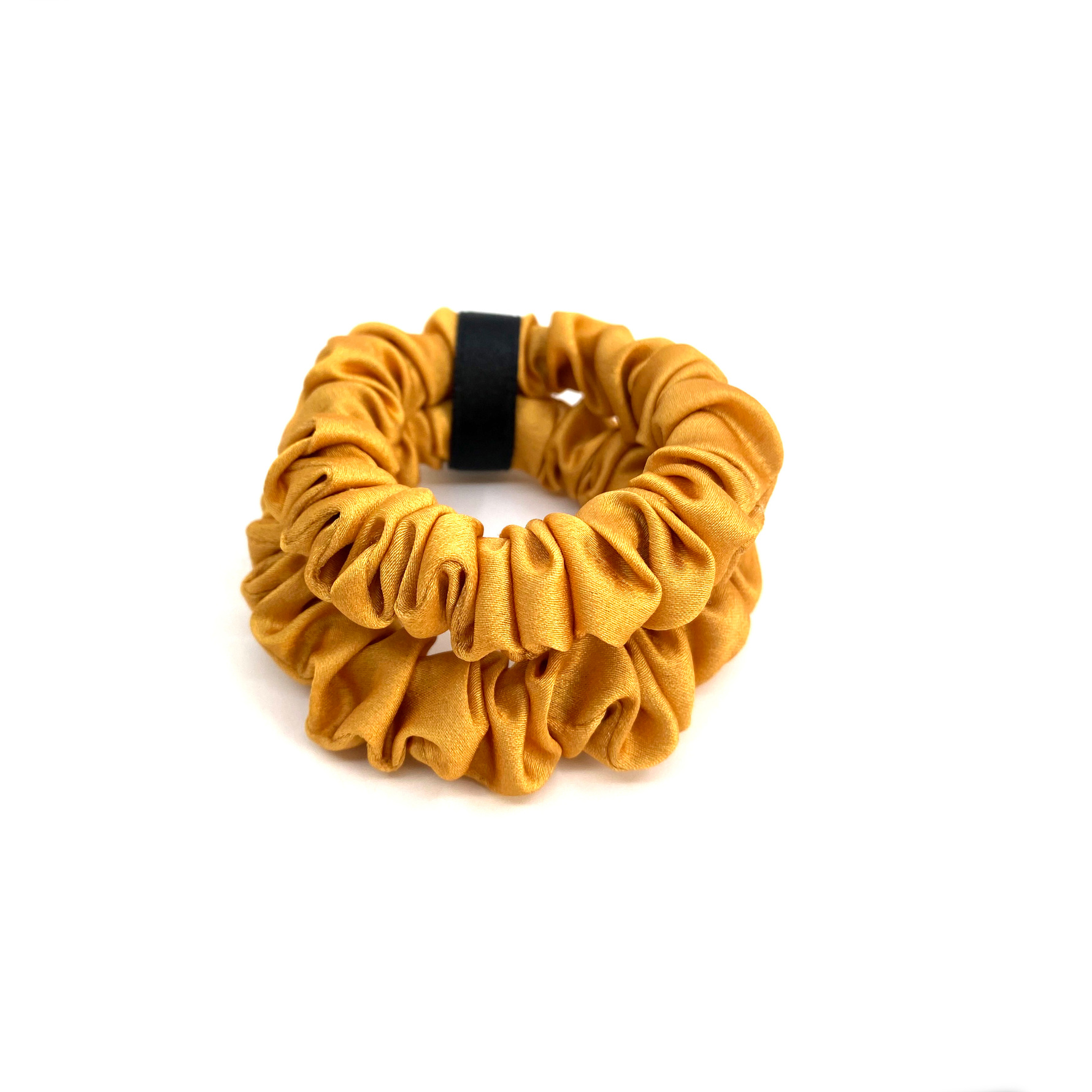 PIPOL'S BAZAAR PIPOL'S BAZAAR Delize De Luxe Scrunchie 2-pack Yellow 2 pcs Yellow 2 pcs