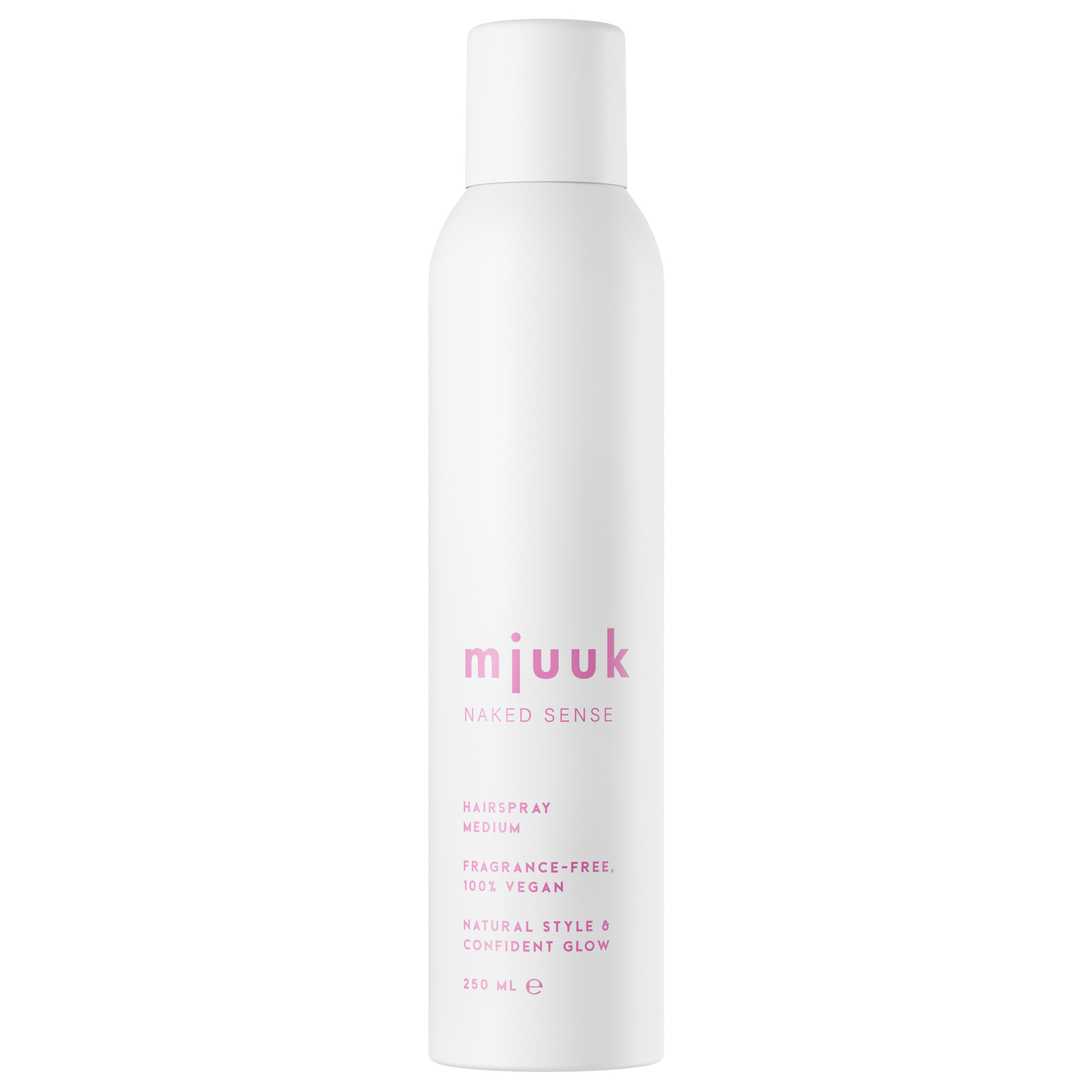 Mjuuk Naked Sense Fragrance-Free Hairspray Medium 250 ml 250 ml