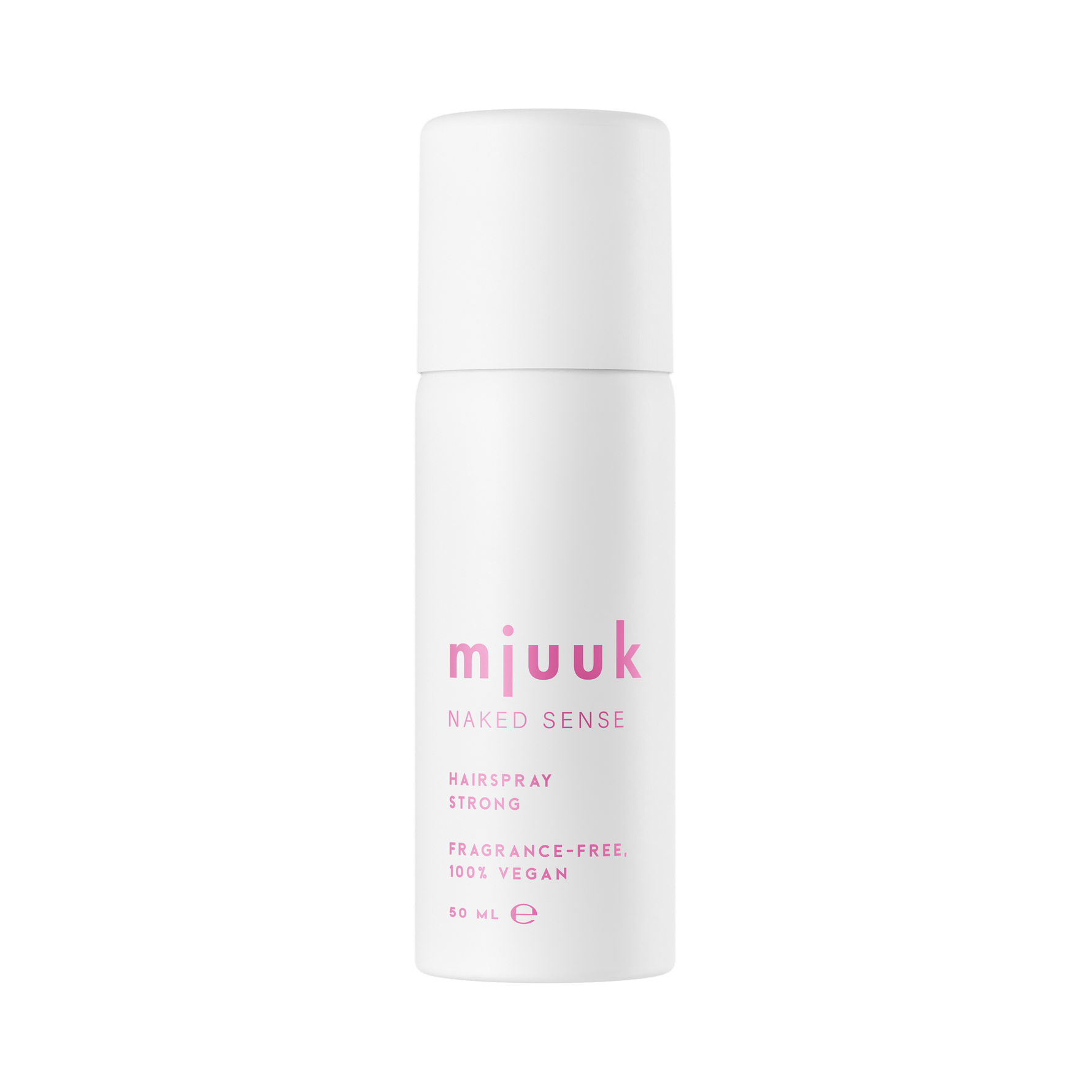 Mjuuk Naked Sense Fragrance-Free Hairspray Strong 50 ml 50 ml