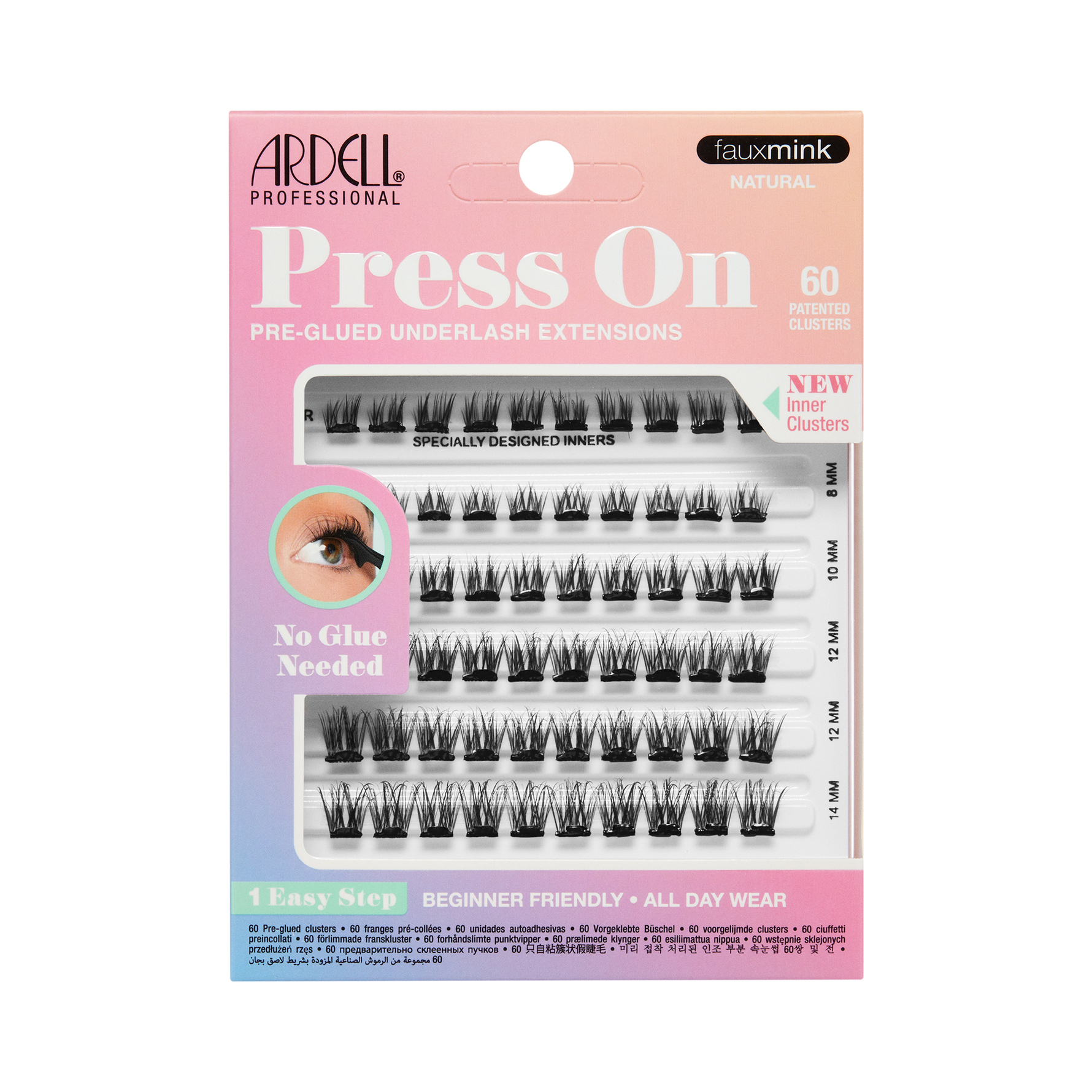 Ardell Press On Multipack Faux Mink Natural Faux Mink Natural