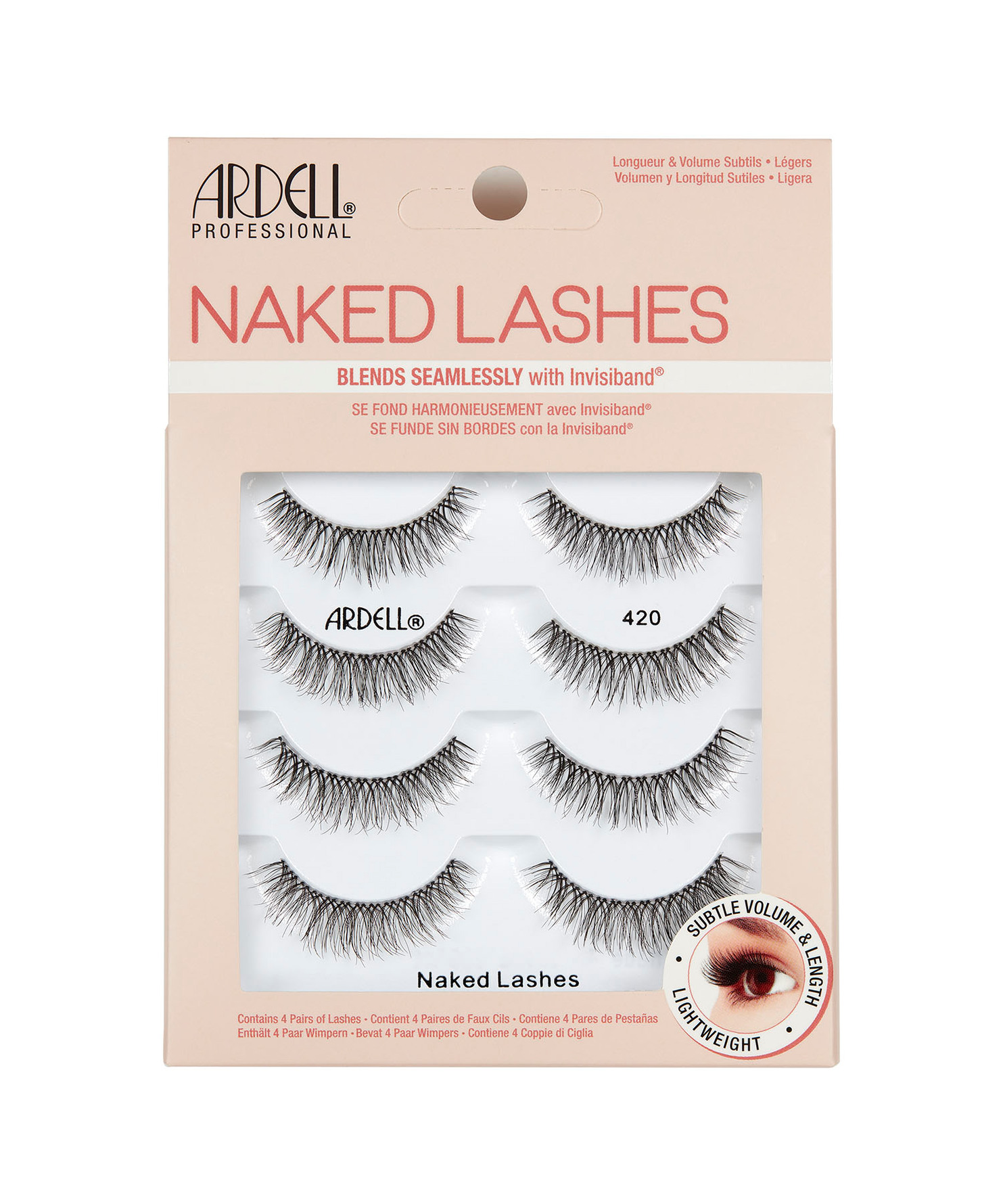 Ardell Naked Lashes 420 Multipack