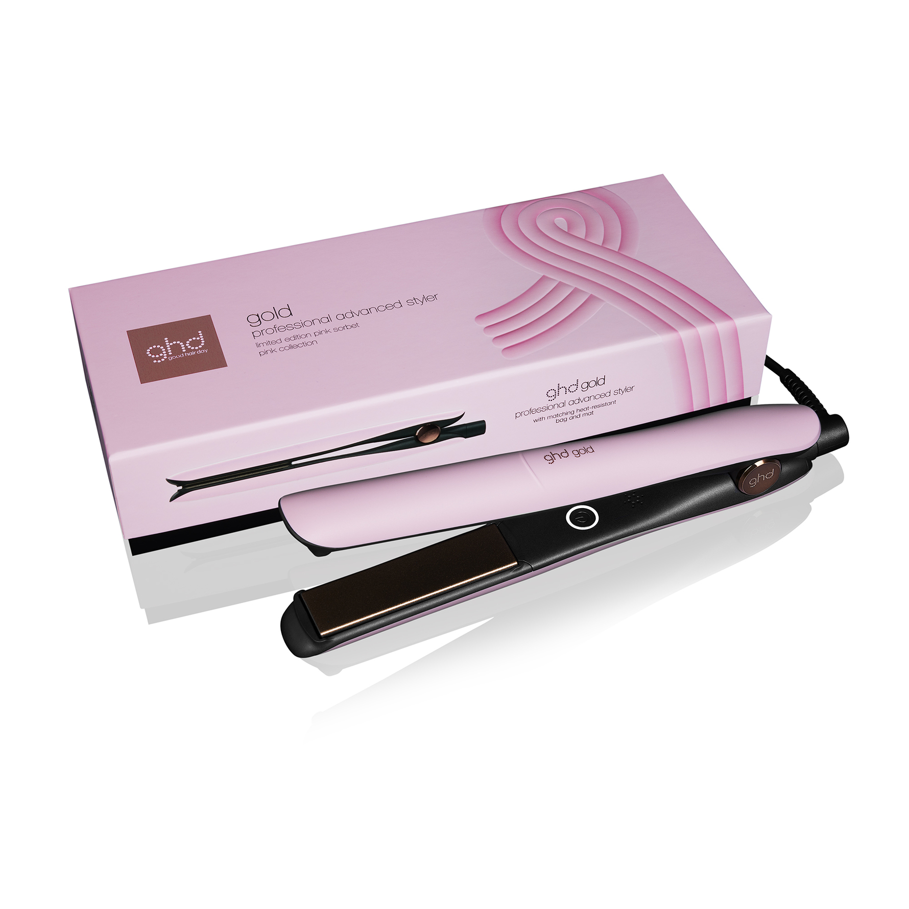 ghd ghd Gold Hair Straightener in Pink Sorbet - Limited Edition 1 pcs 1 pcs