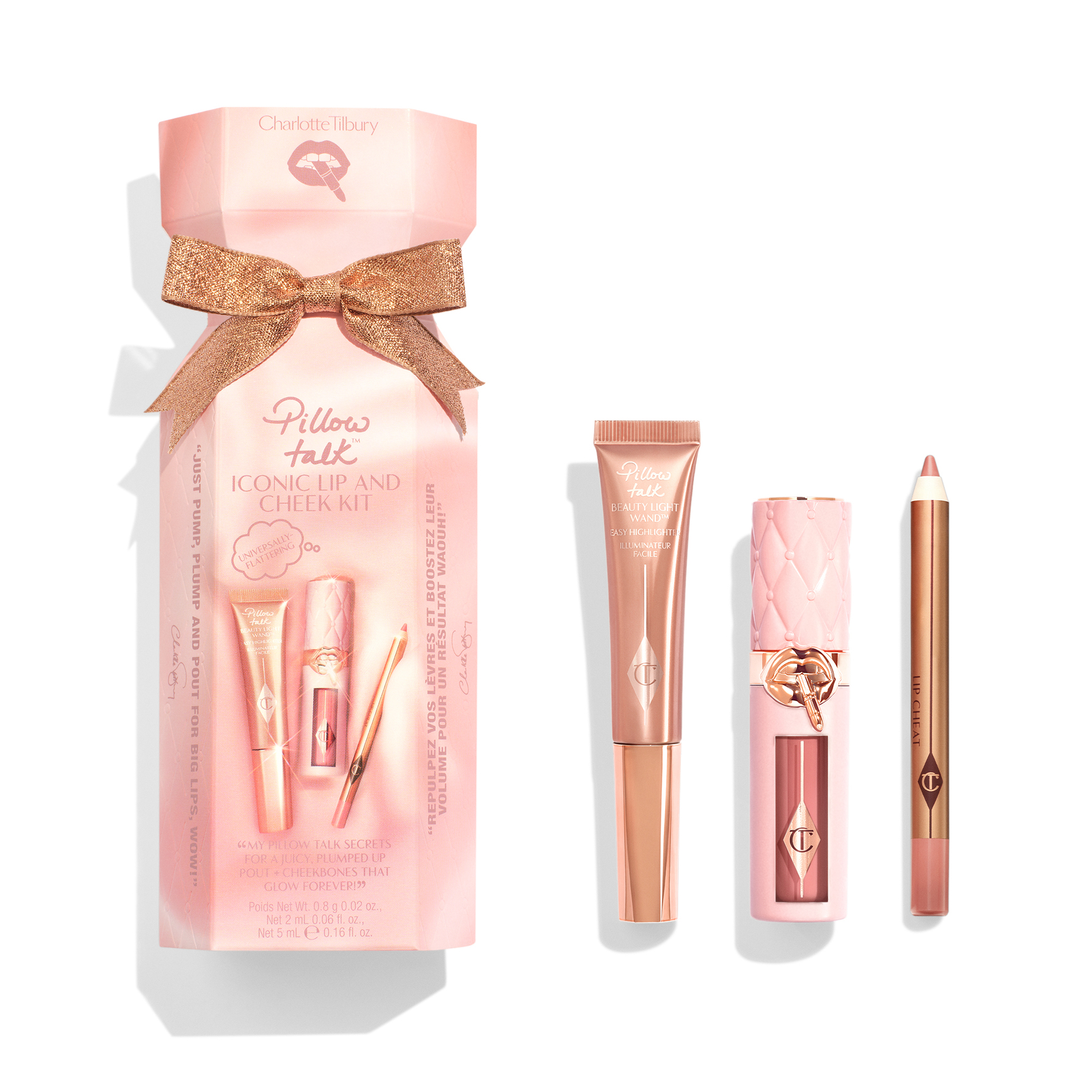 Charlotte Tilbury Pillow Talk Iconic Lip And Cheek Kit