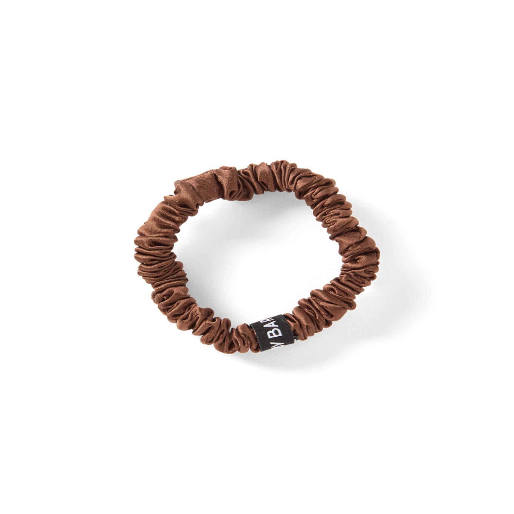 ByBarb ByBarb Silk Hair Tie Brown Brown